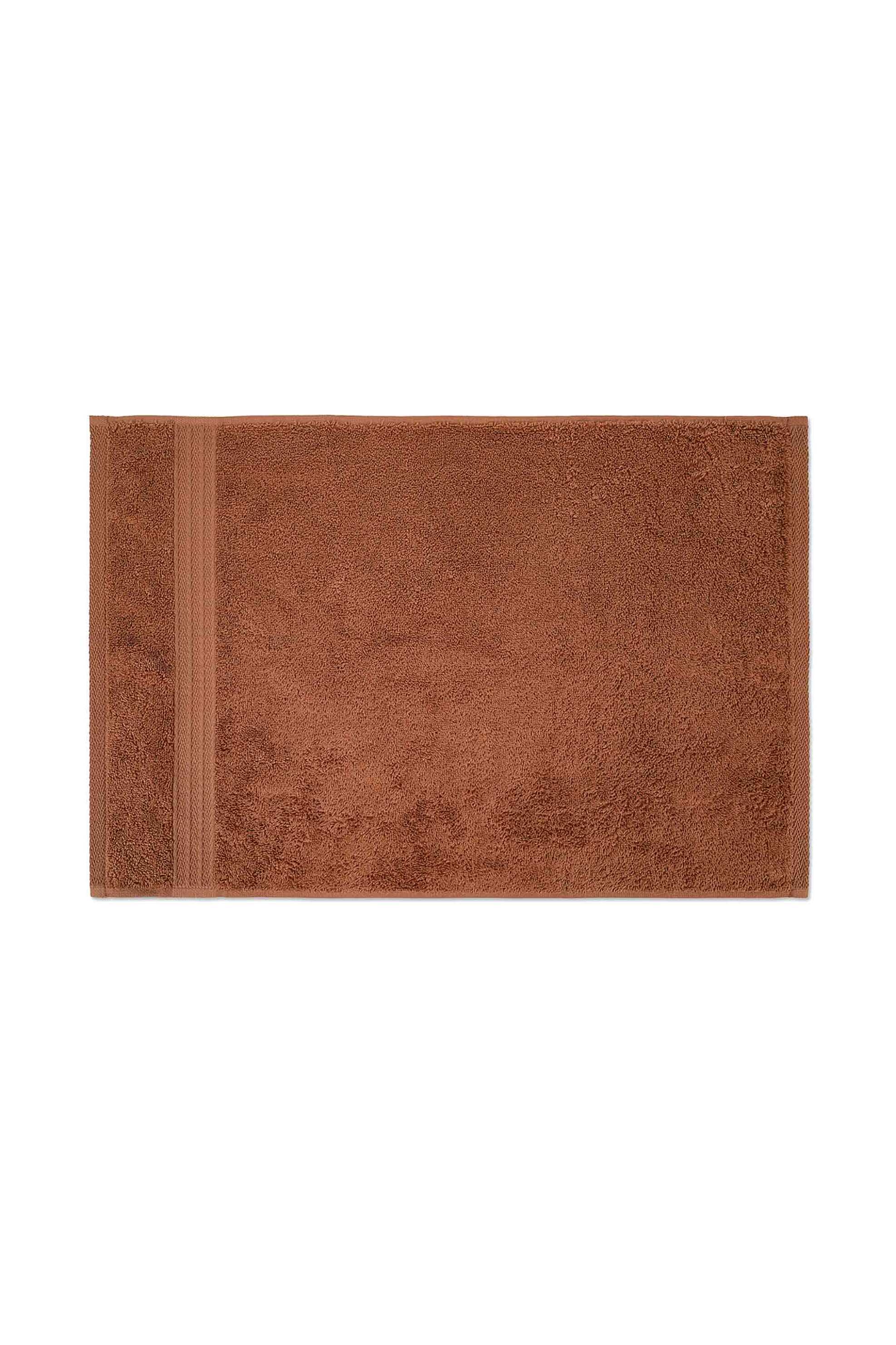 Coincasa πετσέτα χεριών μονόχρωμη 60 x 40 cm - 007359681 Καφέ Ανοιχτό