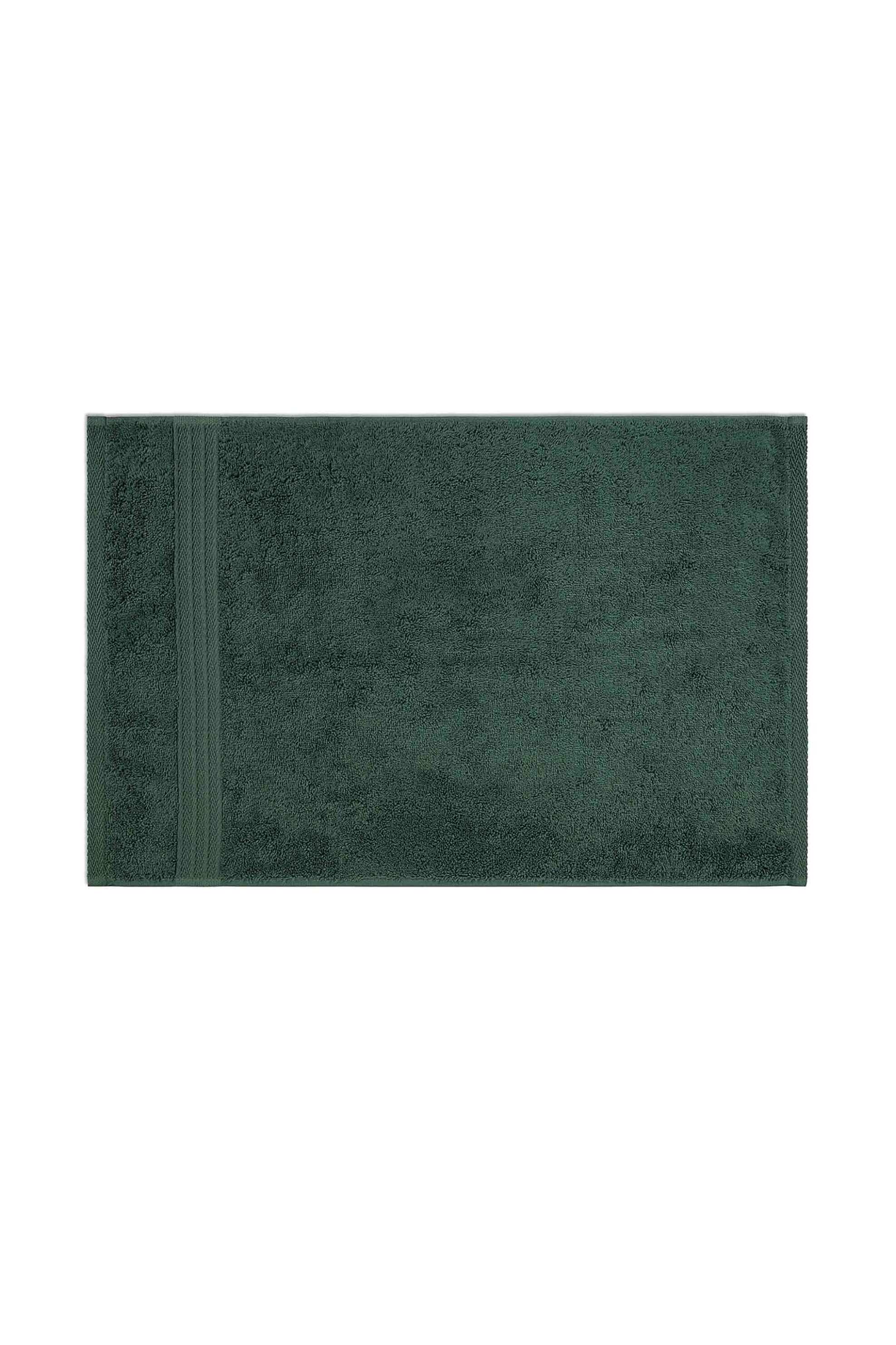 Coincasa πετσέτα χεριών μονόχρωμη 60 x 40 cm - 007359676 Πράσινο Σκούρο