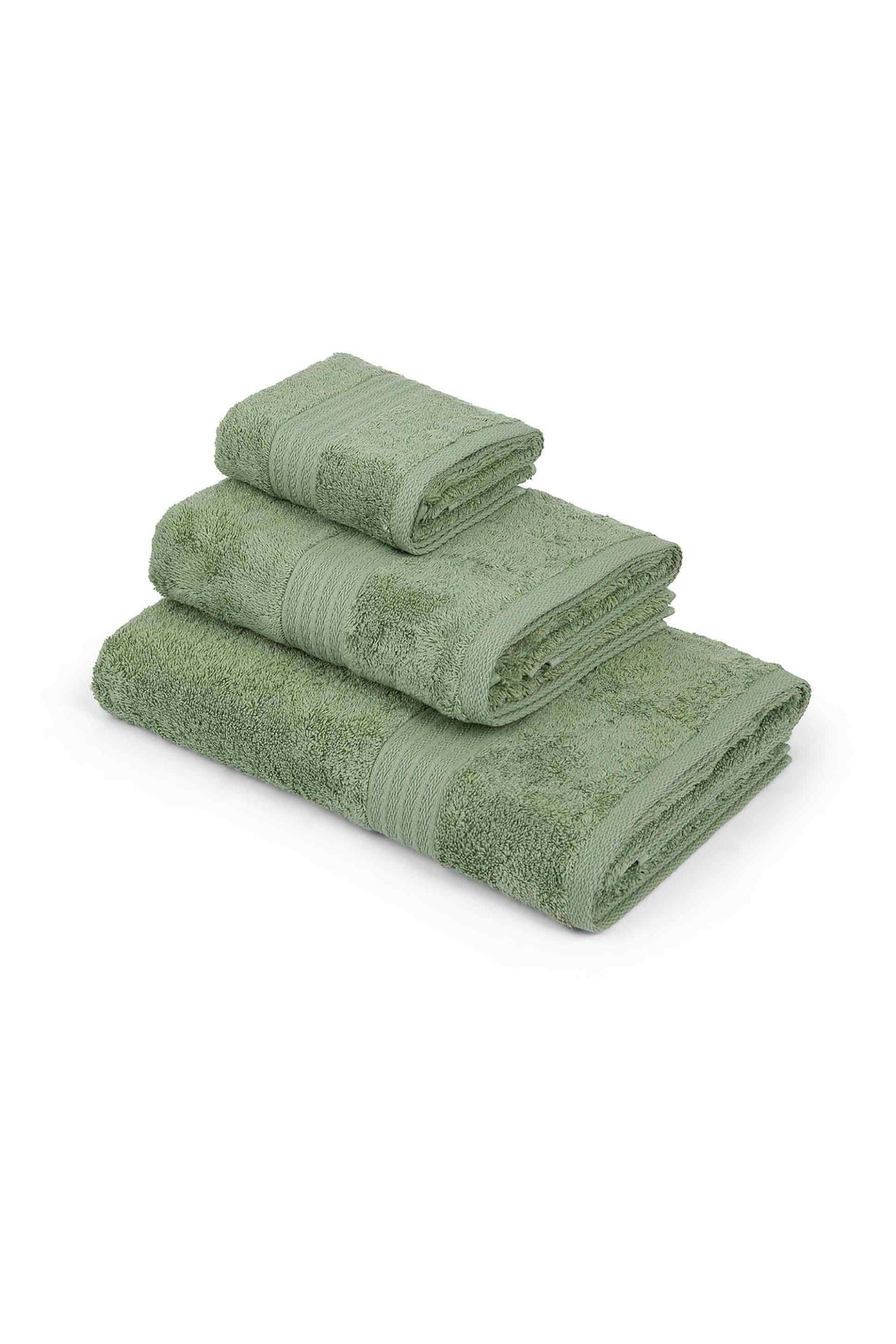 Coincasa πετσέτα σώματος μονόχρωμη 140 x 70 cm - 007359695 Πράσινο Ανοιχτό φωτογραφία