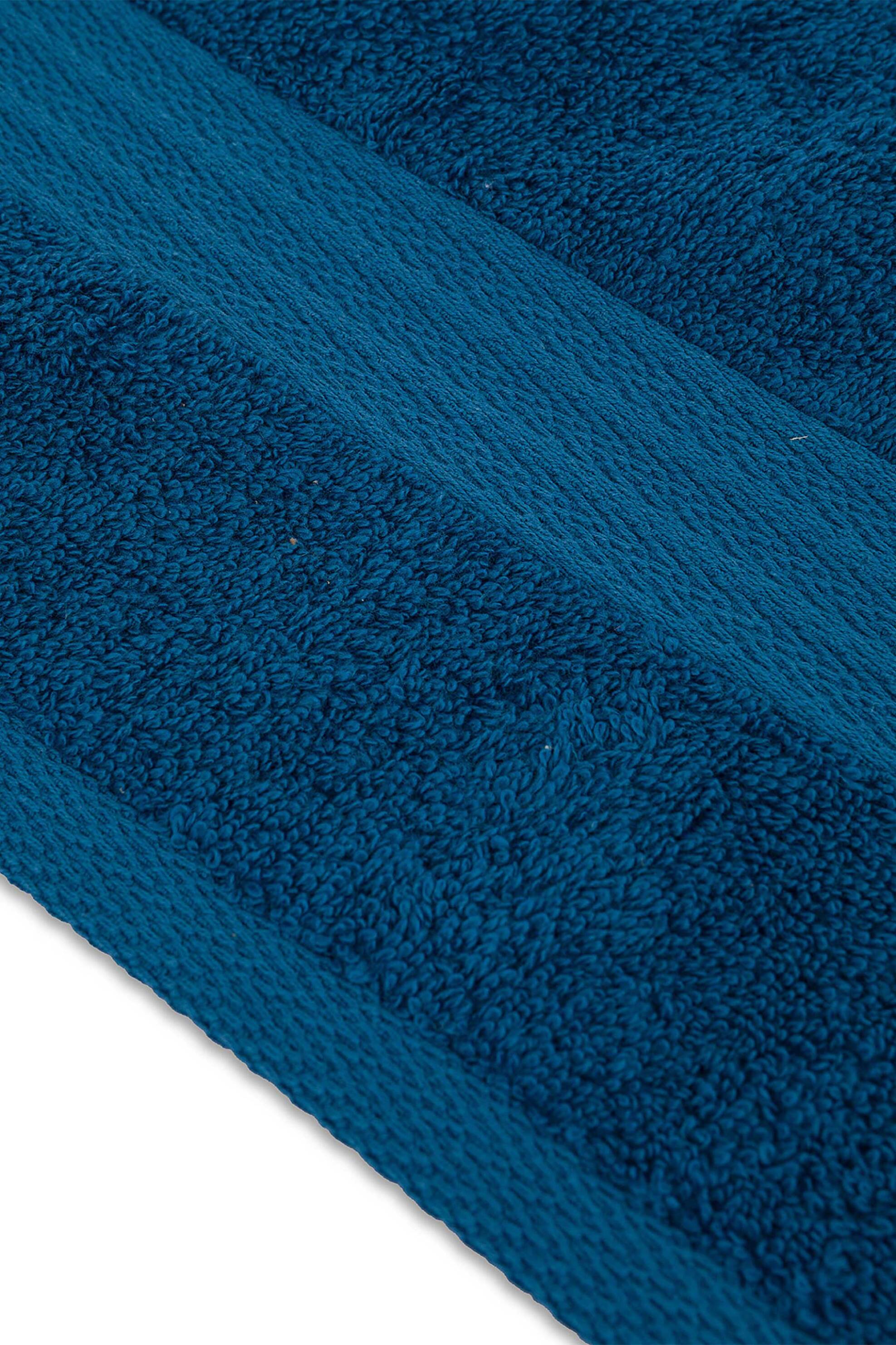 Coincasa πετσέτα χεριών μονόχρωμη 60 x 40 cm - 007359725 Μπλε φωτογραφία