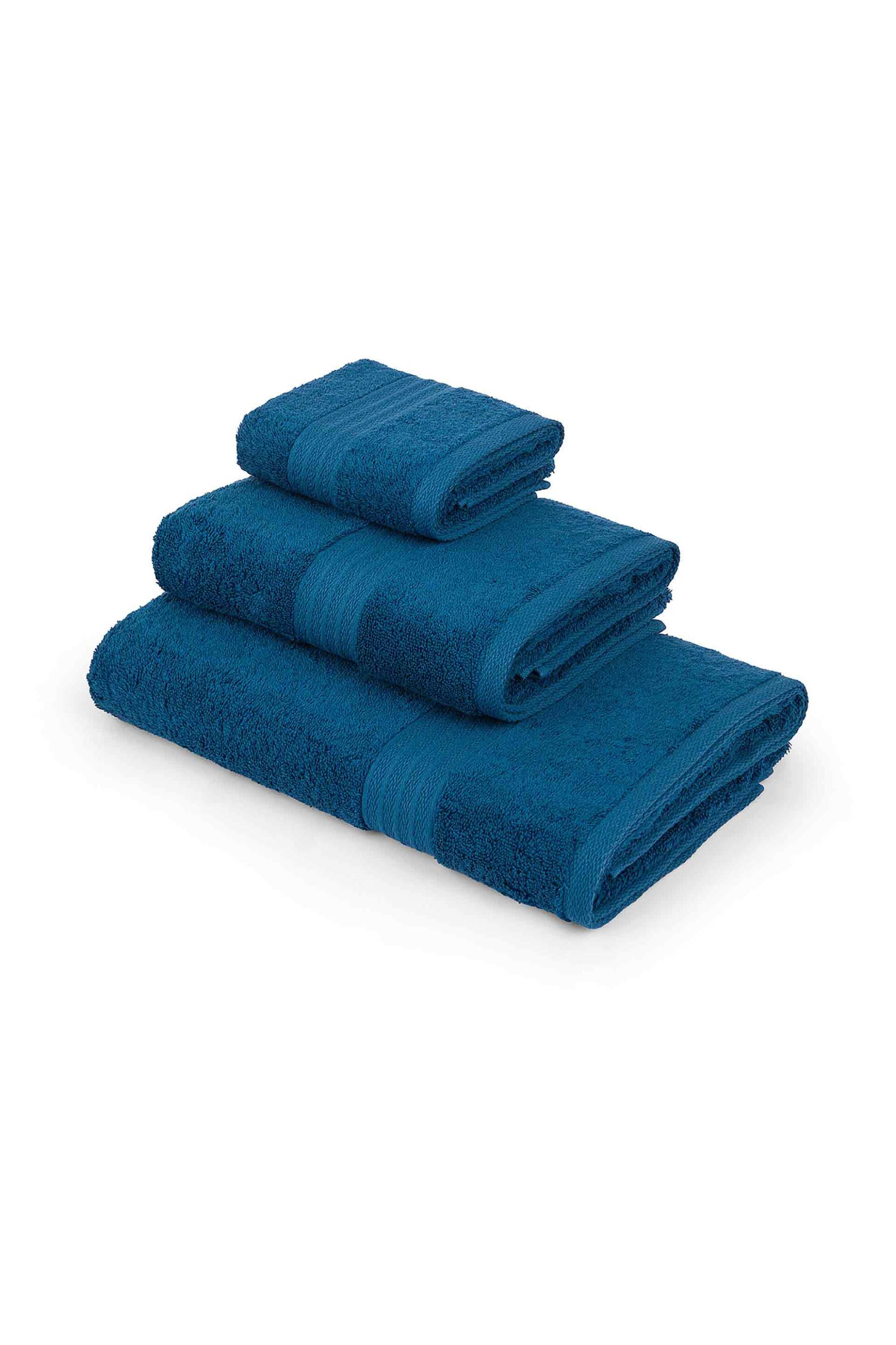 Coincasa πετσέτα σώματος μονόχρωμη 140 x 70 cm - 007359727 Μπλε φωτογραφία