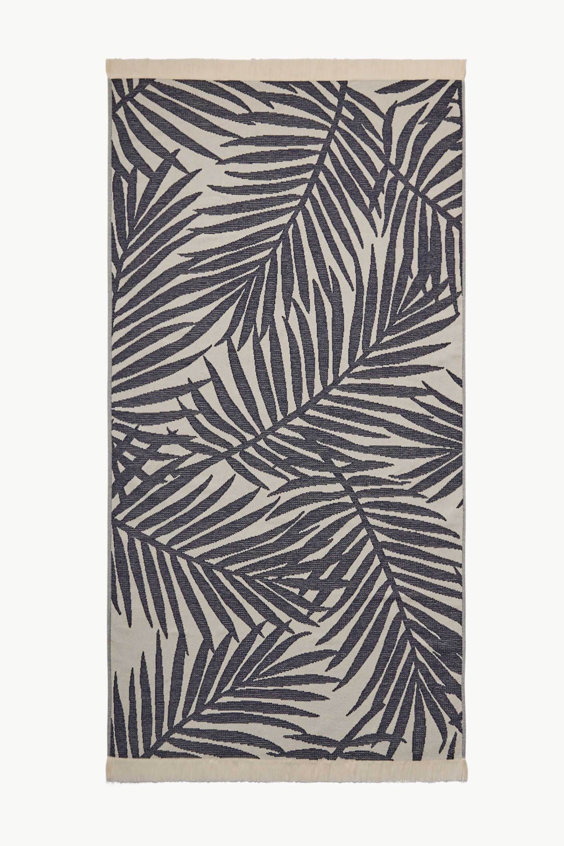Coincasa unisex πετσέτα θαλάσσης jacquard 90 x 170 cm - 006815739 Μπεζ