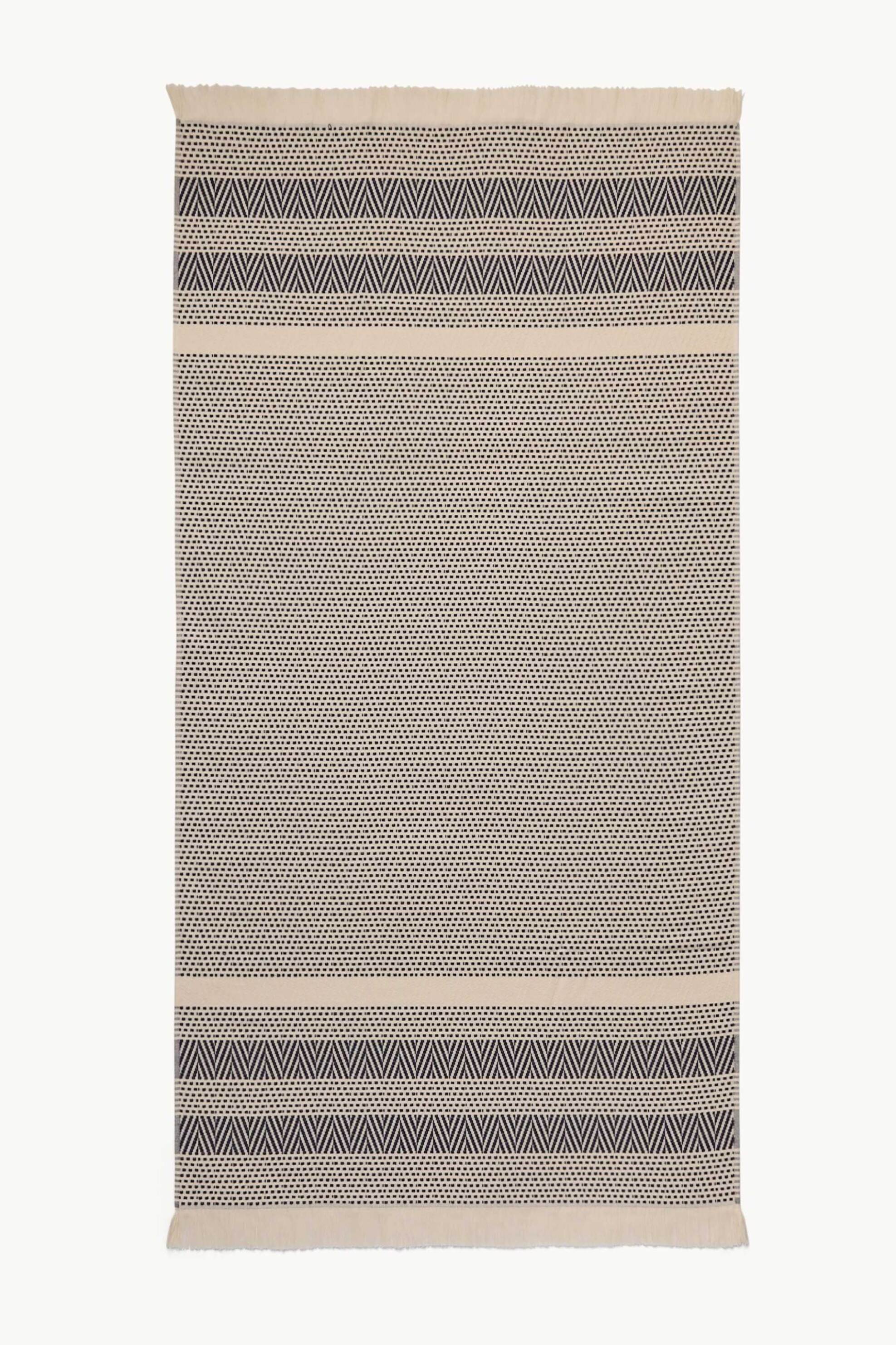 Coincasa unisex πετσέτα θαλάσσης jacquard 90 x 170 cm - 006815741 Μπεζ