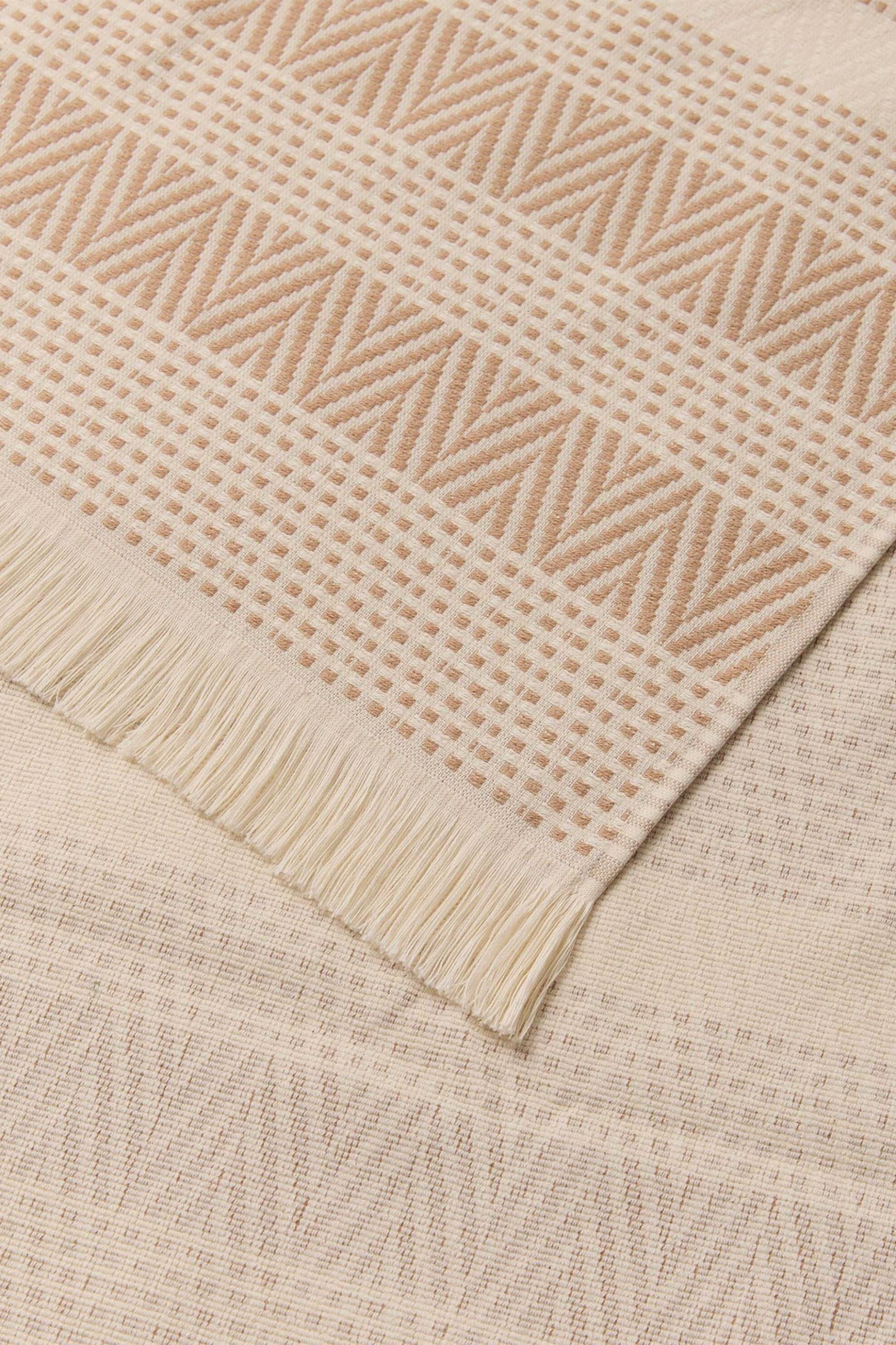 Coincasa unisex πετσέτα θαλάσσης jacquard 90 x 170 cm - 006815742 Μπεζ