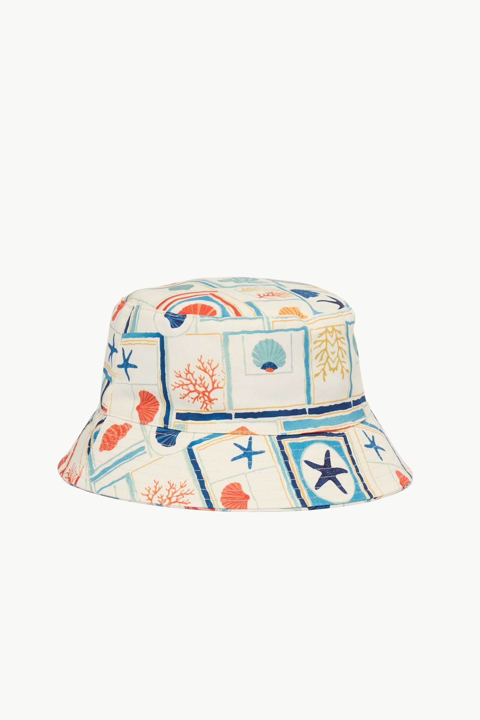 COINCASA Coincasa γυναικείο καπέλο bucket εμπριμέ - 006817044 Πολύχρωμο