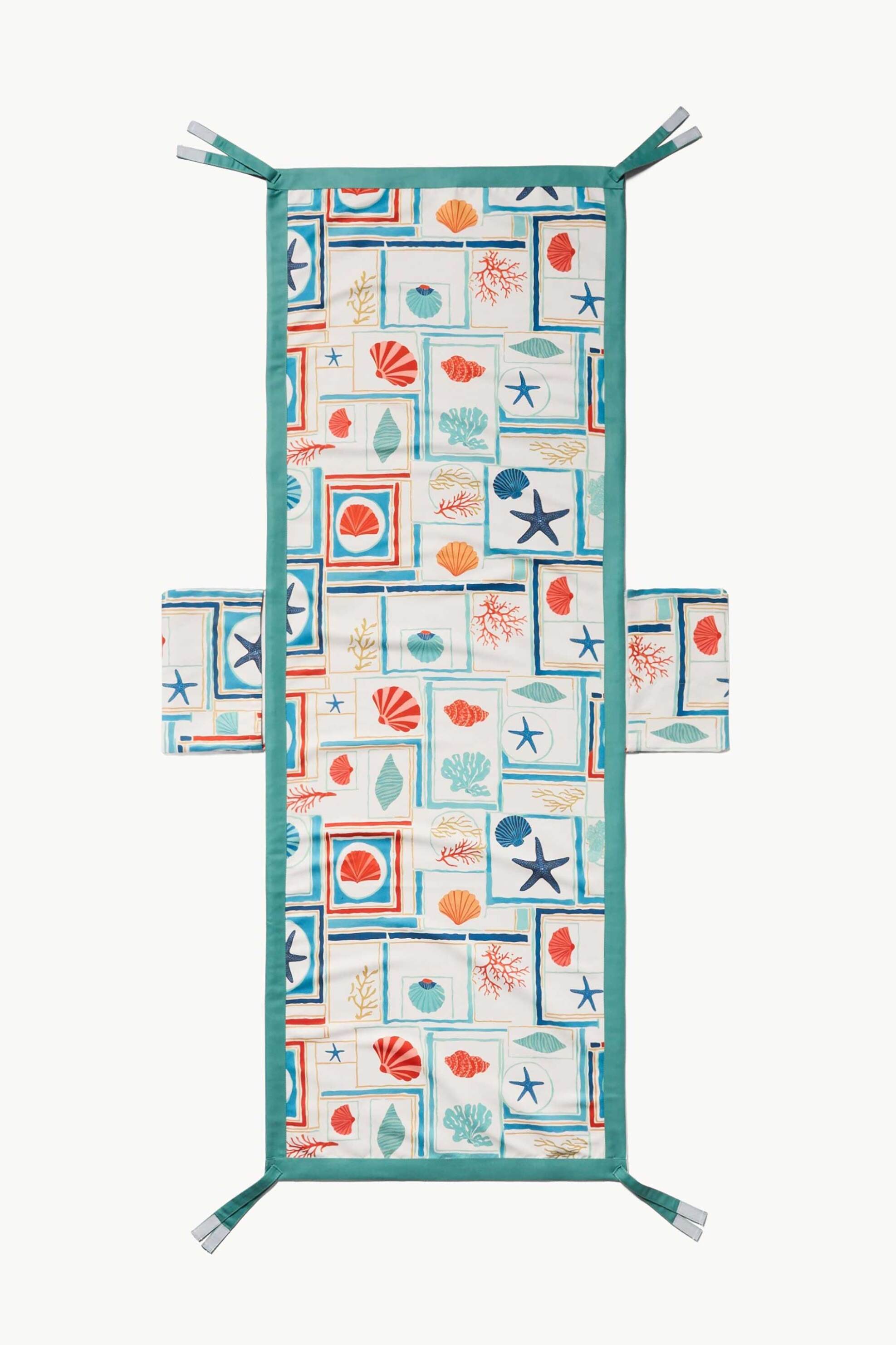 Coincasa unisex πετσέτα θαλάσσης με τσέπες 65 x 183 cm - 006817054 Πολύχρωμο