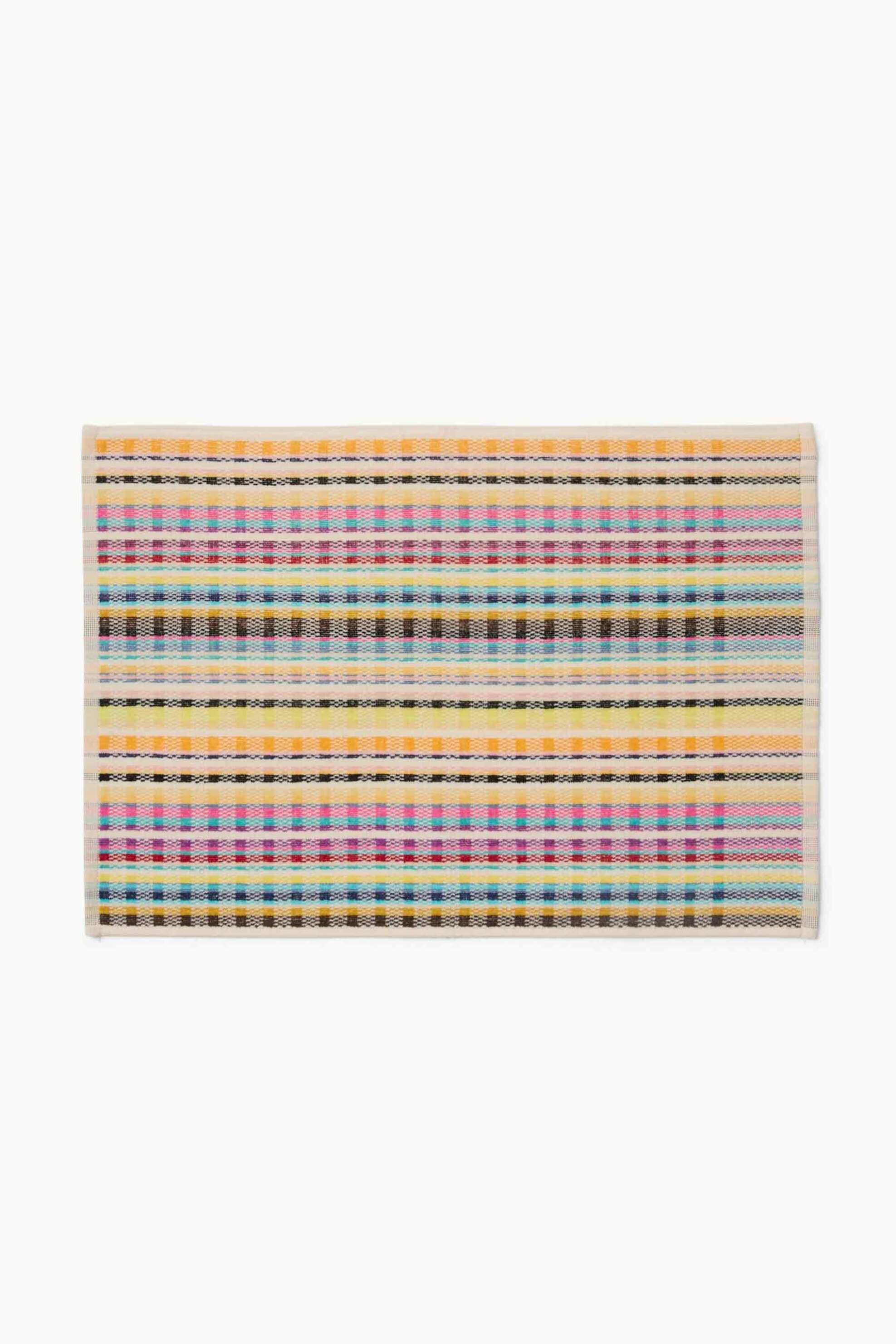 Coincasa πετσέτα σώματος με καρό σχέδιο 70 x 140 cm - 006816291 Πολύχρωμο