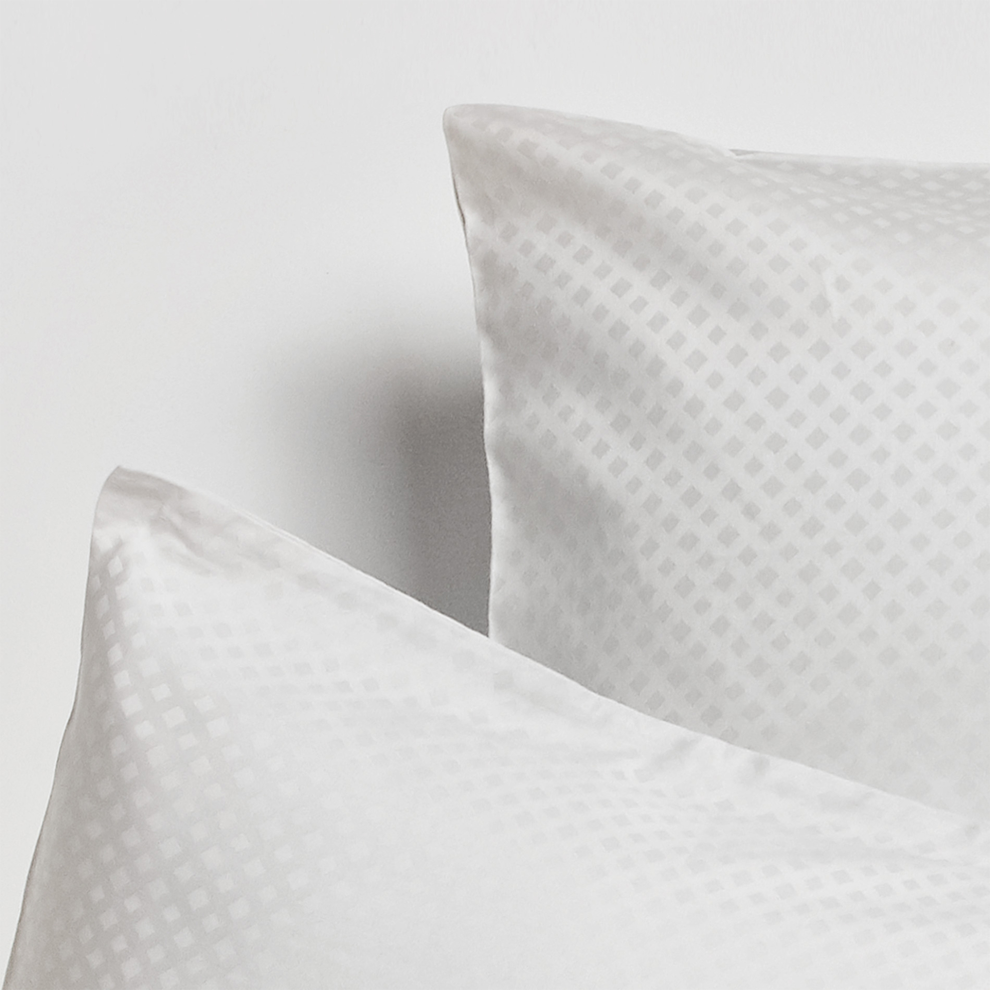 Coincasa σεντόνι με γεωμετρικό σχέδιο 280 x 250 cm - 006533072 Λευκό φωτογραφία