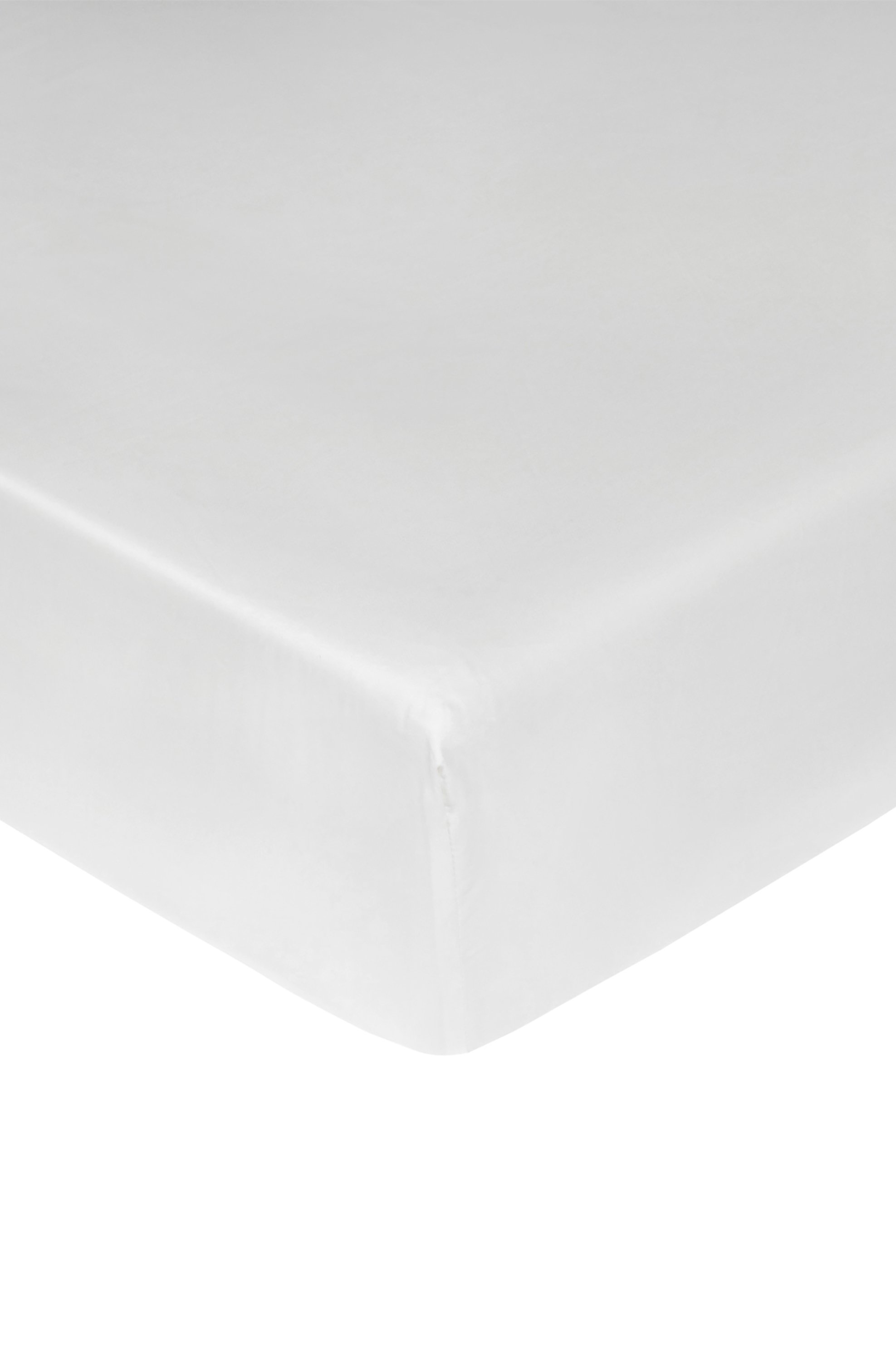 Coincasa διπλό σεντόνι μονόχρωμο με λάστιχο 160 x 200 cm (1 τεμάχιο) - 007080268 Λευκό