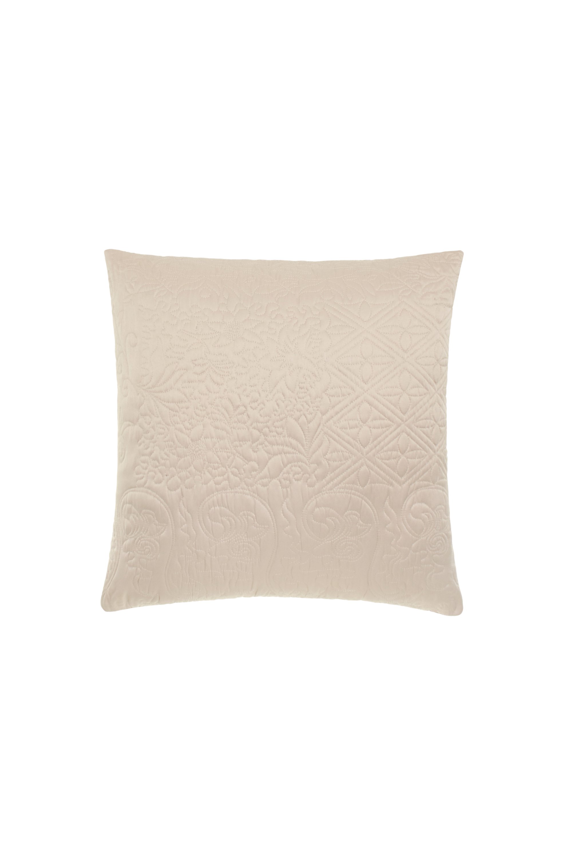 COINCASA Coincasa διακοσμητικό μαξιλάρι καπιτονέ 50 x 50 cm - 007078022 Μπεζ