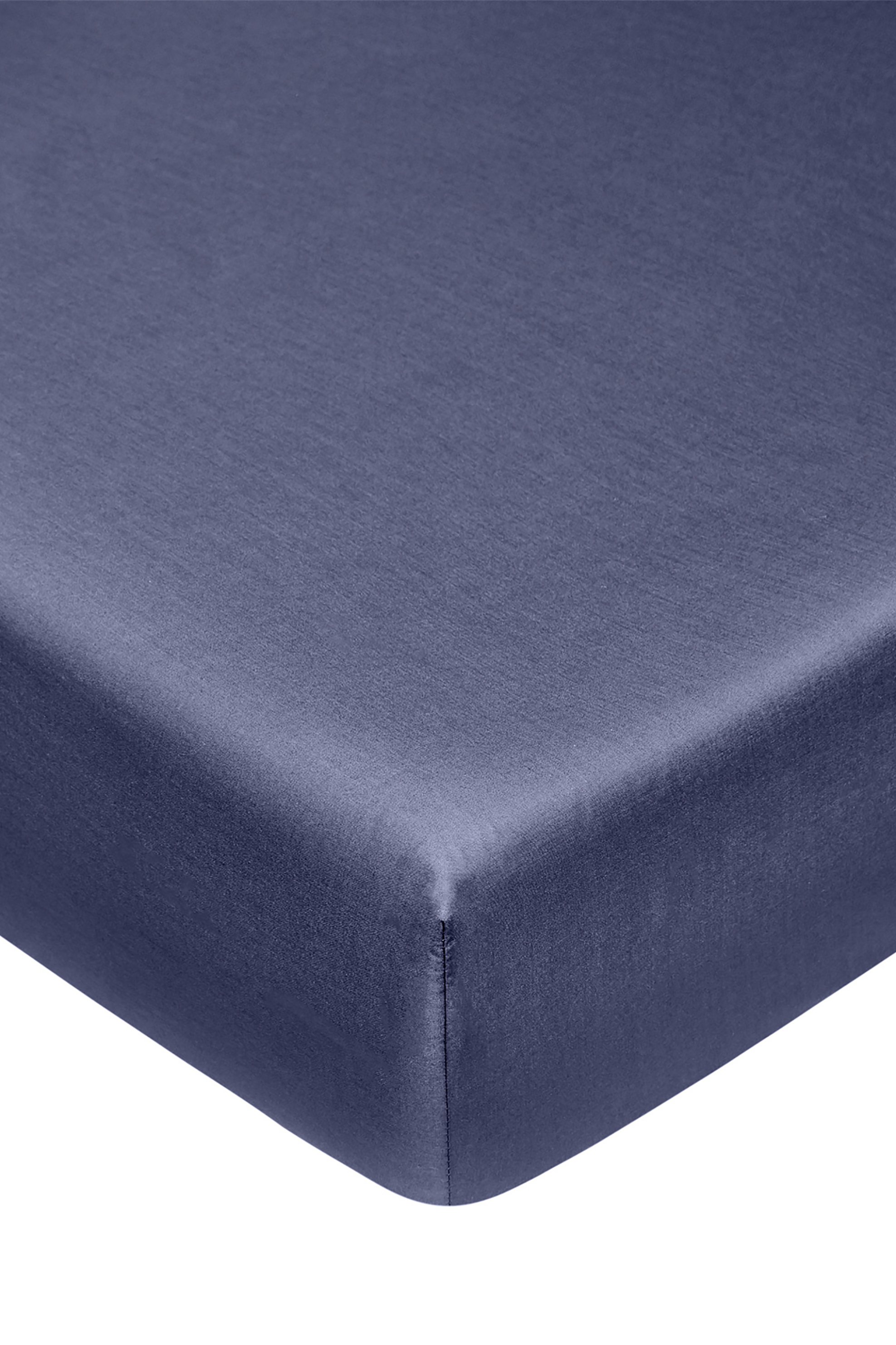 Coincasa μονό σεντόνι μονόχρωμο με λάστιχο 90 x 200 cm (1 τεμάχιο) - 006693262 Μπλε Σκούρο