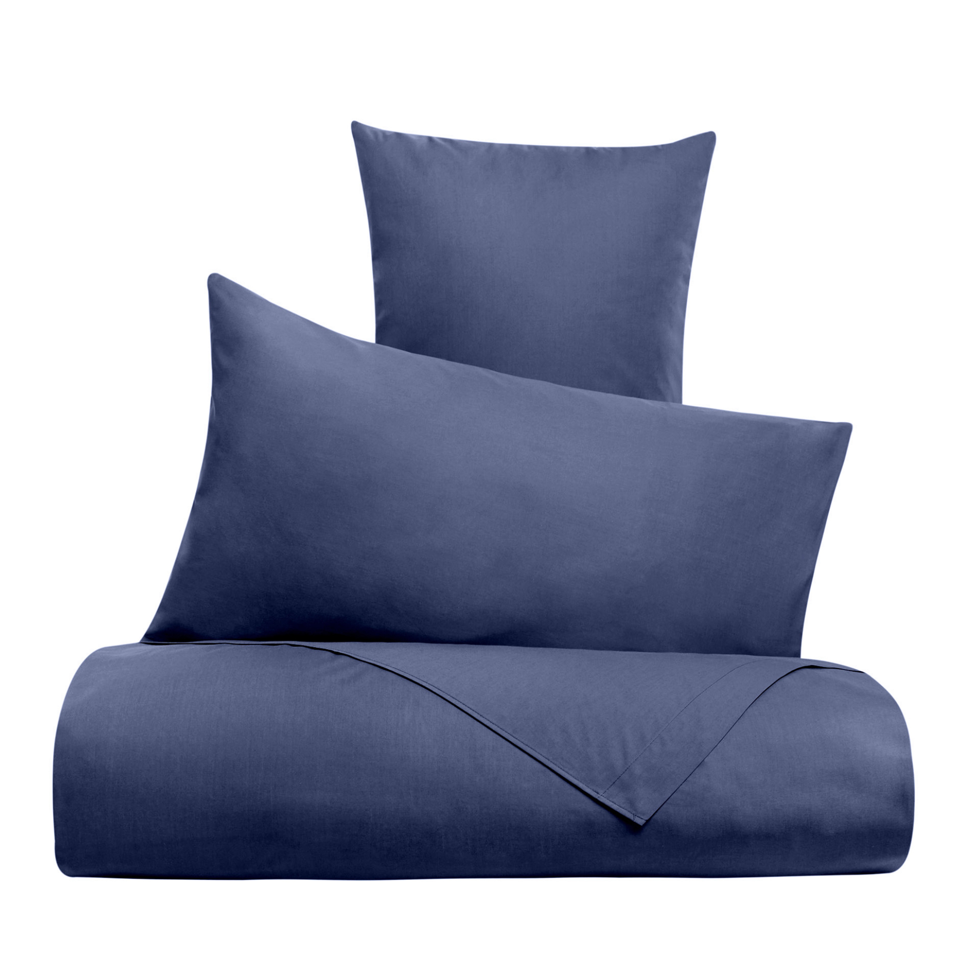 Coincasa μονό σεντόνι μονόχρωμο με λάστιχο 90 x 200 cm (1 τεμάχιο) - 006693262 Μπλε Σκούρο φωτογραφία