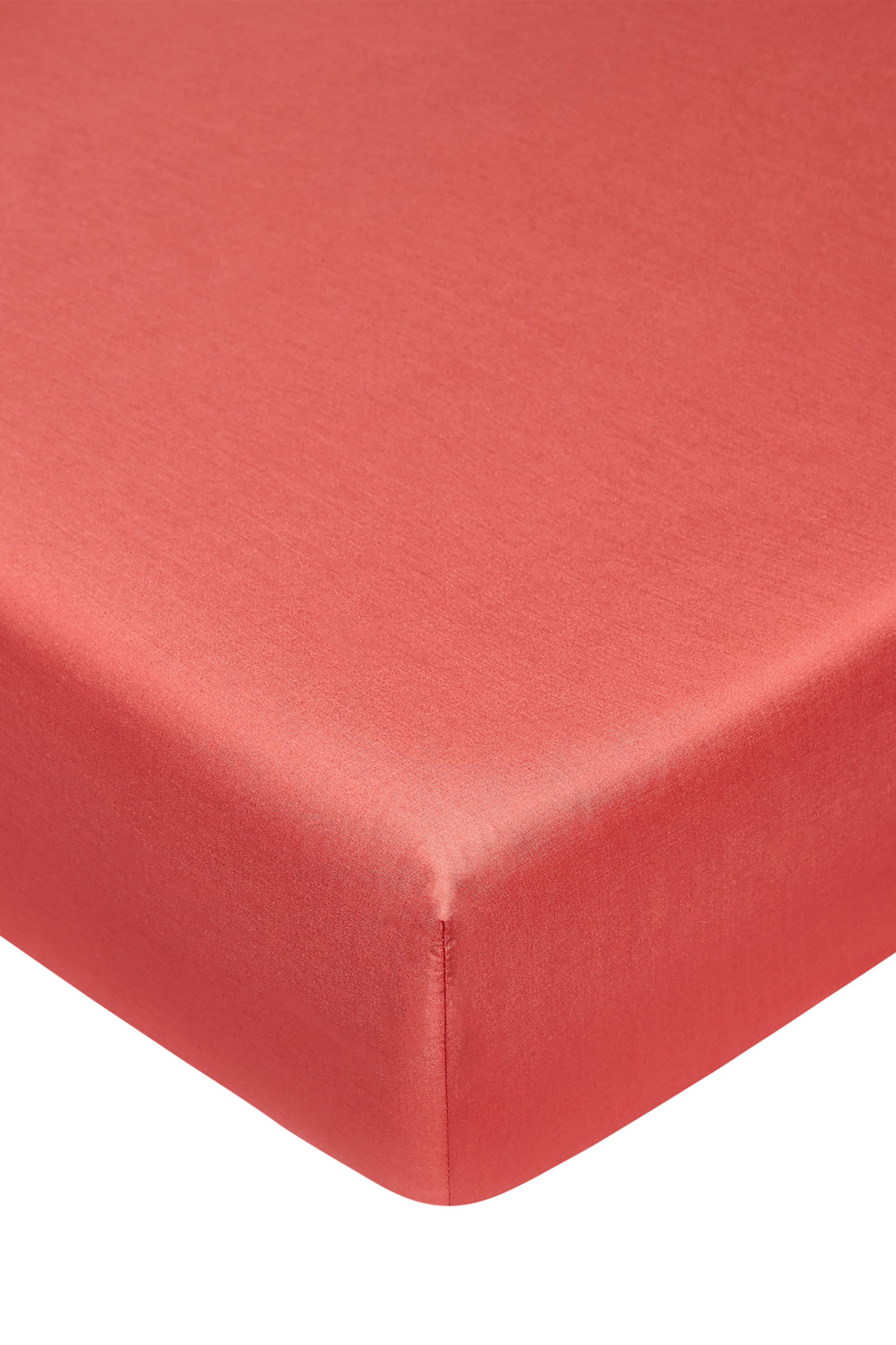 Coincasa διπλό σεντόνι μονόχρωμο 160 x 200 cm - 006693267 Κόκκινο