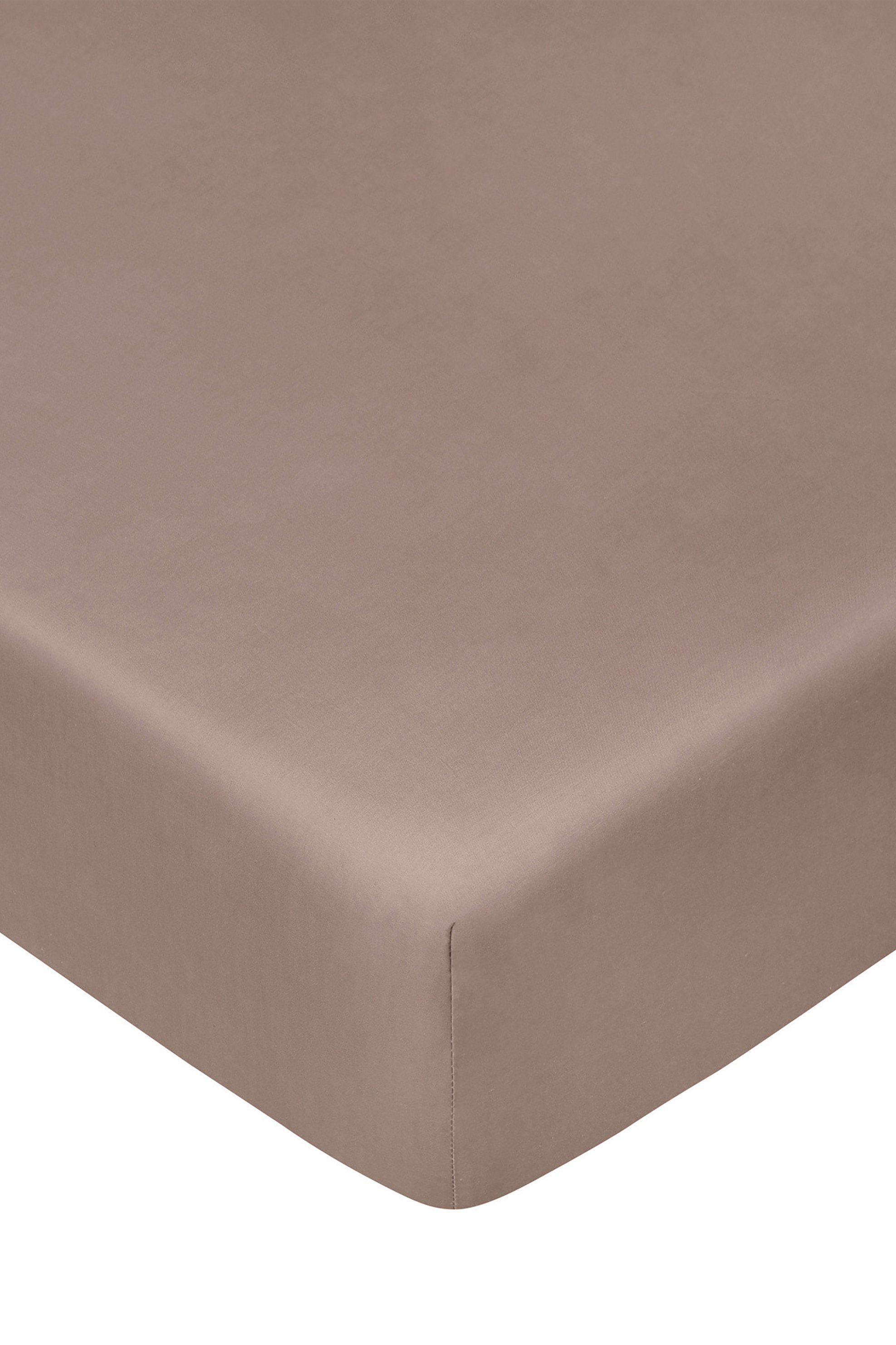 Coincasa σεντόνι μονόχρωμο με λάστιχο 90 x 200 cm - 007080749 Καφέ