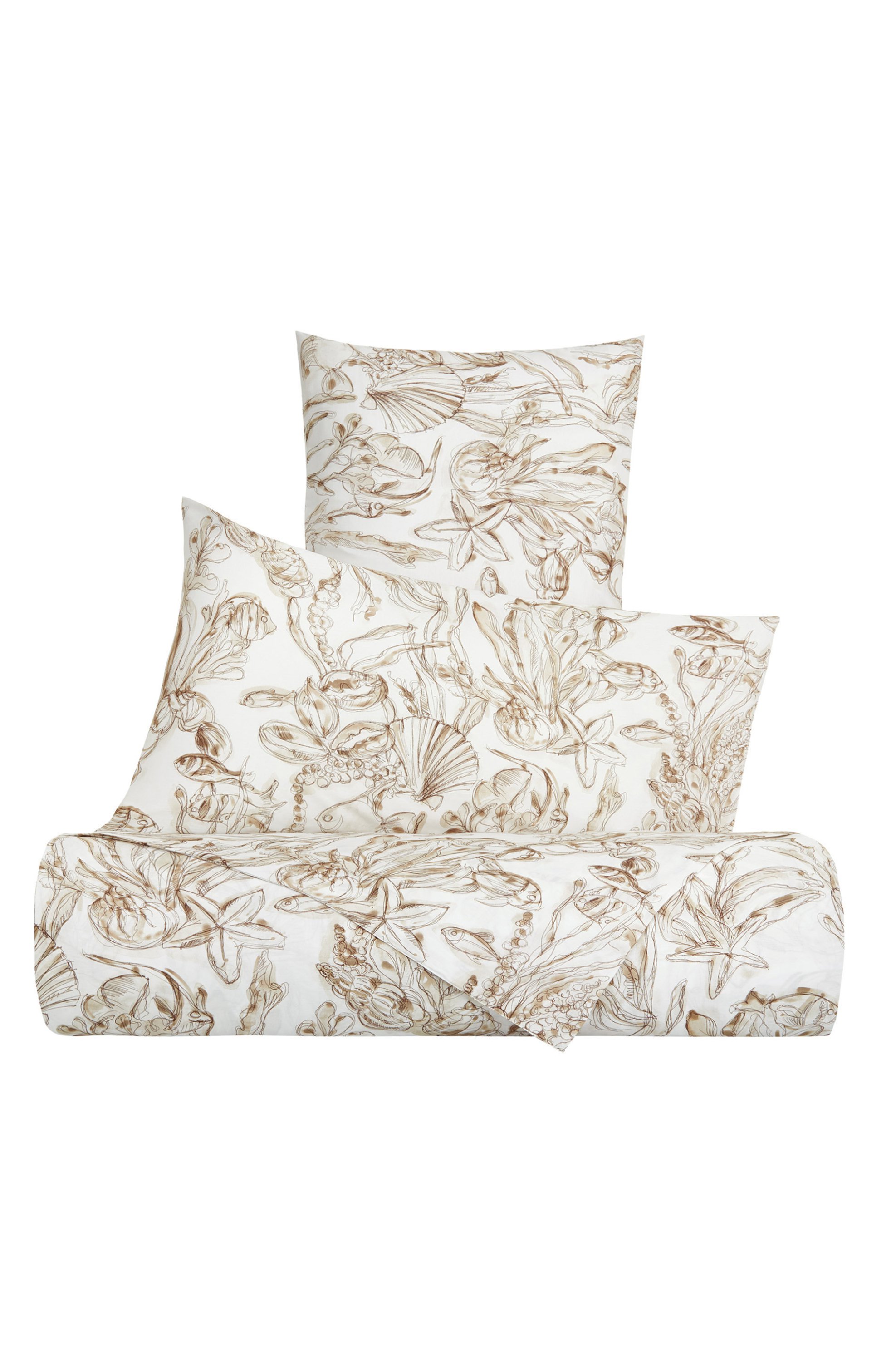 Coincasa μαξιλαροθήκη με all-over print 50 x 80 cm - 007154557 Λευκό φωτογραφία