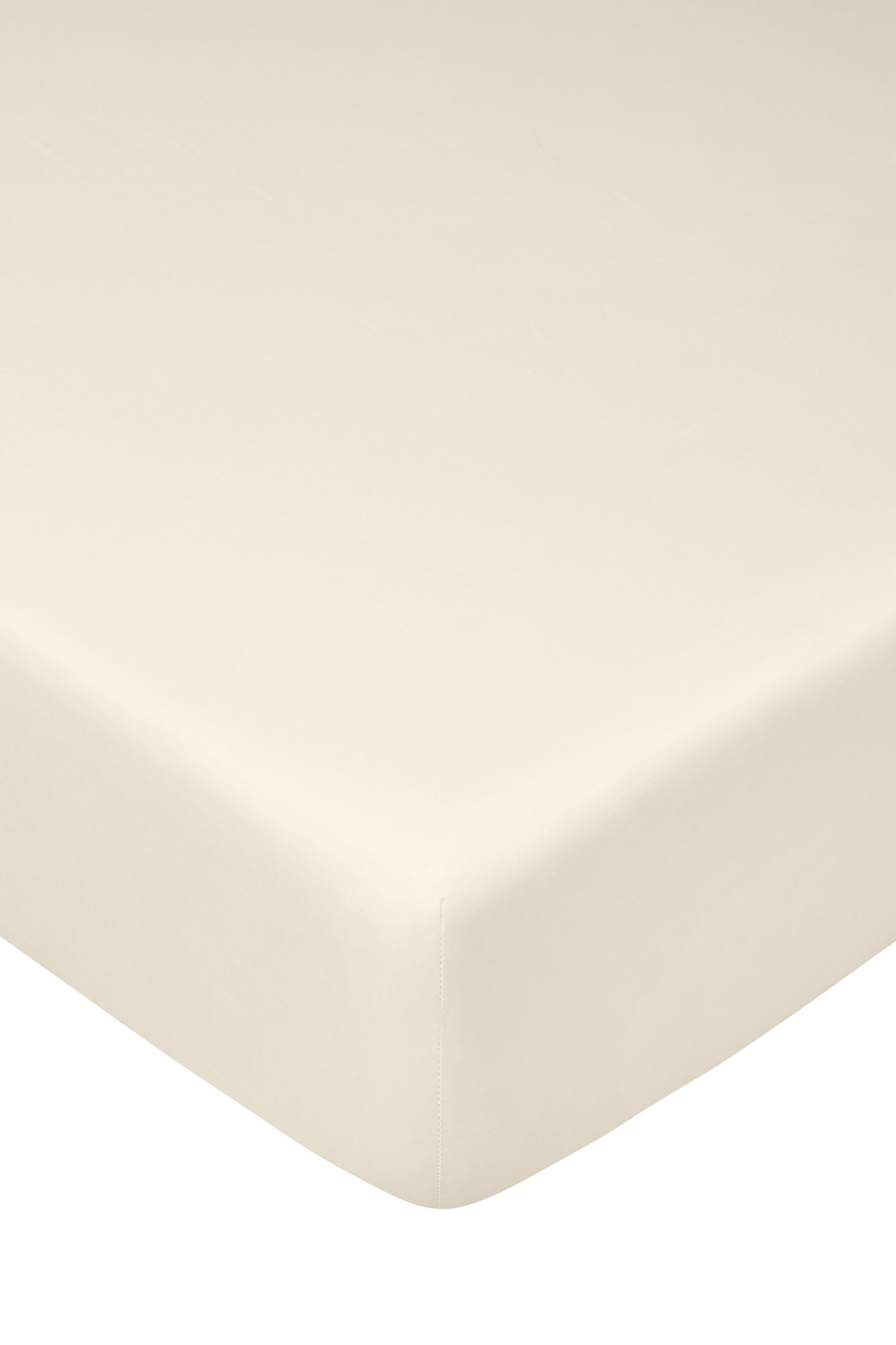 Coincasa σεντόνι διπλό μονόχρωμο king size με λάστιχο 180 x 210 cm - 006800028 Κρέμ