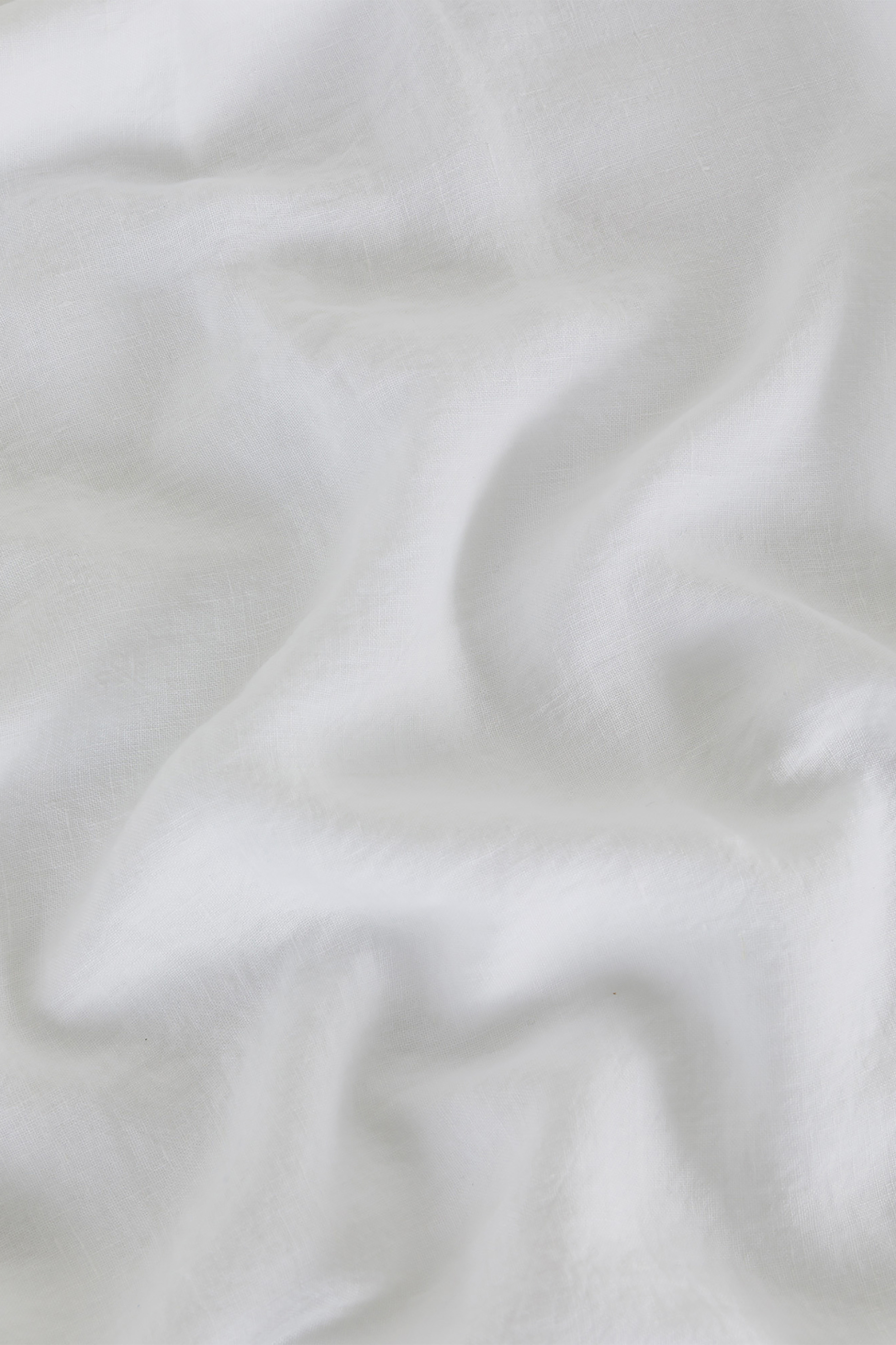 Coincasa σεντόνι υπέρδιπλο λινό μονόχρωμο "Zefiro" 240 x 280 cm - 007242457 Λευκό φωτογραφία