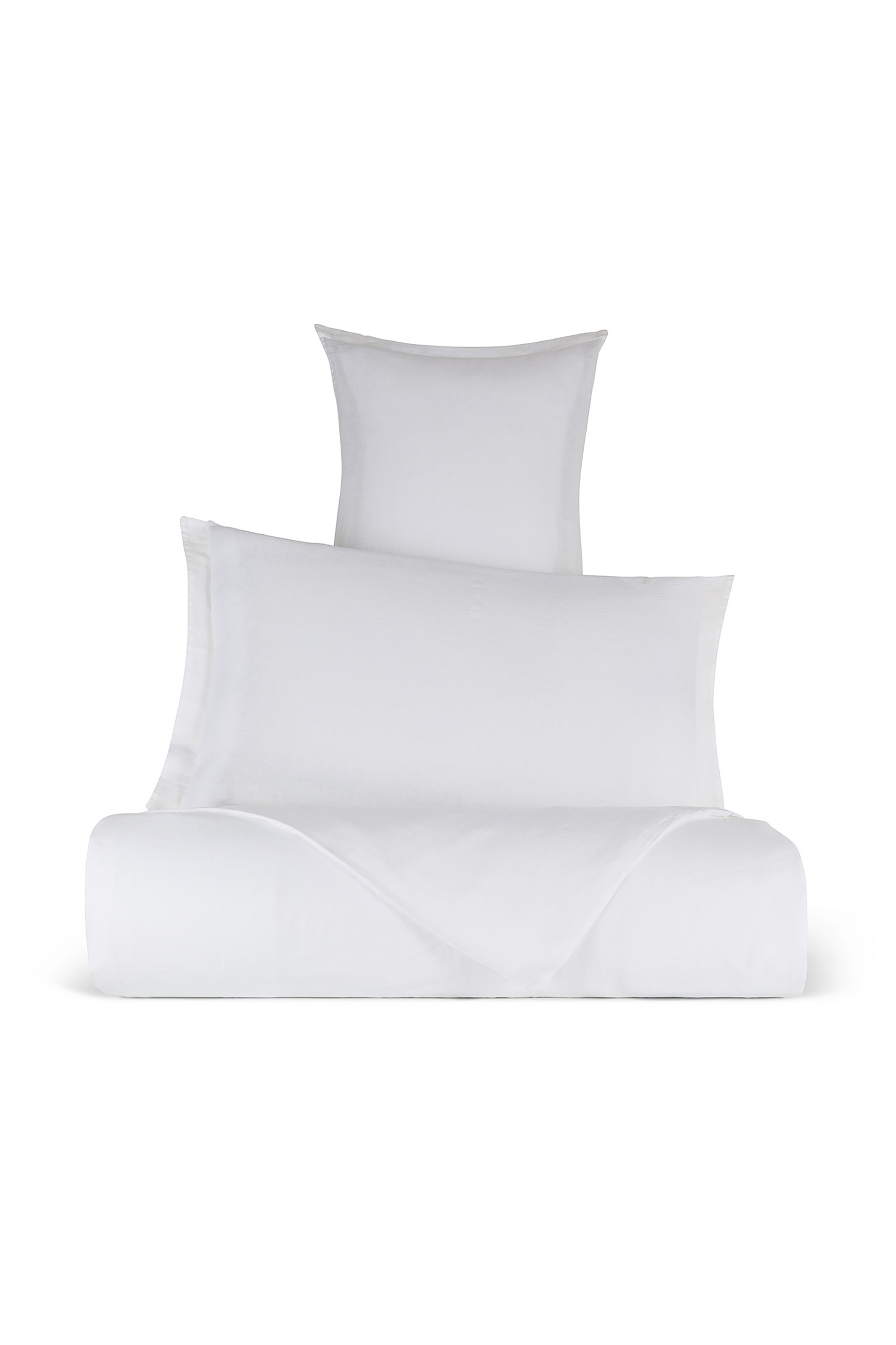 Coincasa παπλωματοθήκη υπέρδιπλη μονόχρωμη "Zefiro" 220 x 240 cm - 007242458 Λευκό