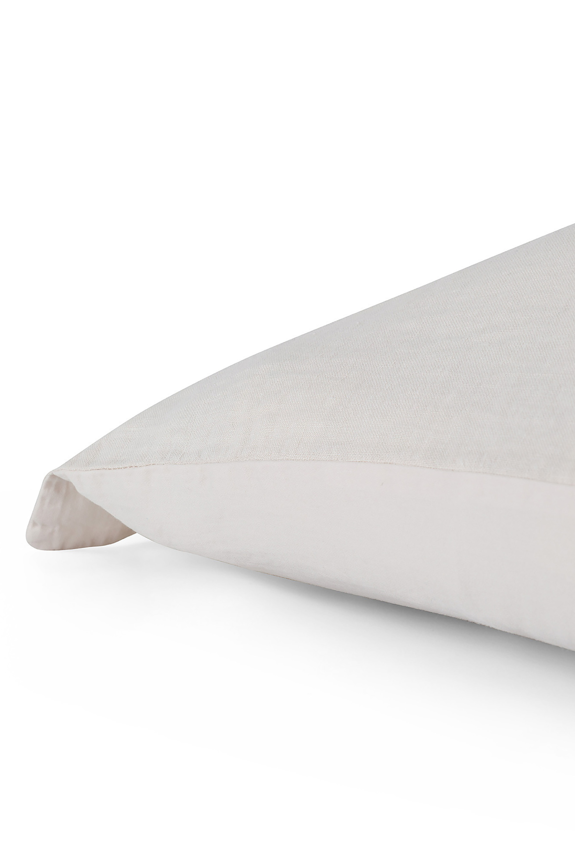 Coincasa μαξιλαροθήκη μονόχρωμη "Zefiro" 80 x 50 cm - 007242460 Κρέμ φωτογραφία