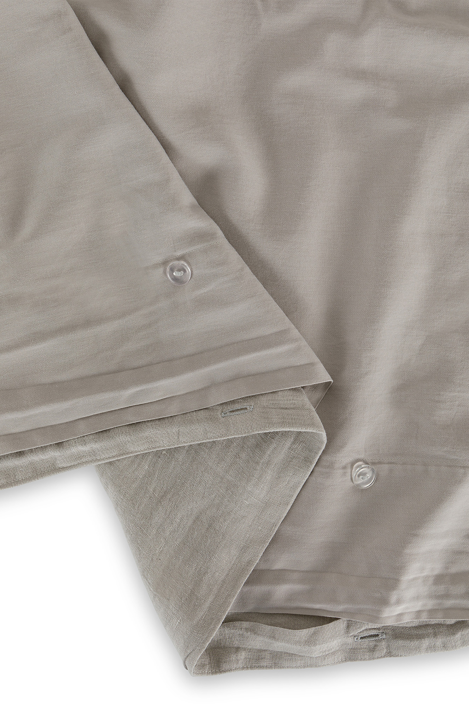 Coincasa παπλωματοθήκη υπέρδιπλη μονόχρωμη "Zefiro" 220 x 240 cm - 007242466 Γκρι φωτογραφία