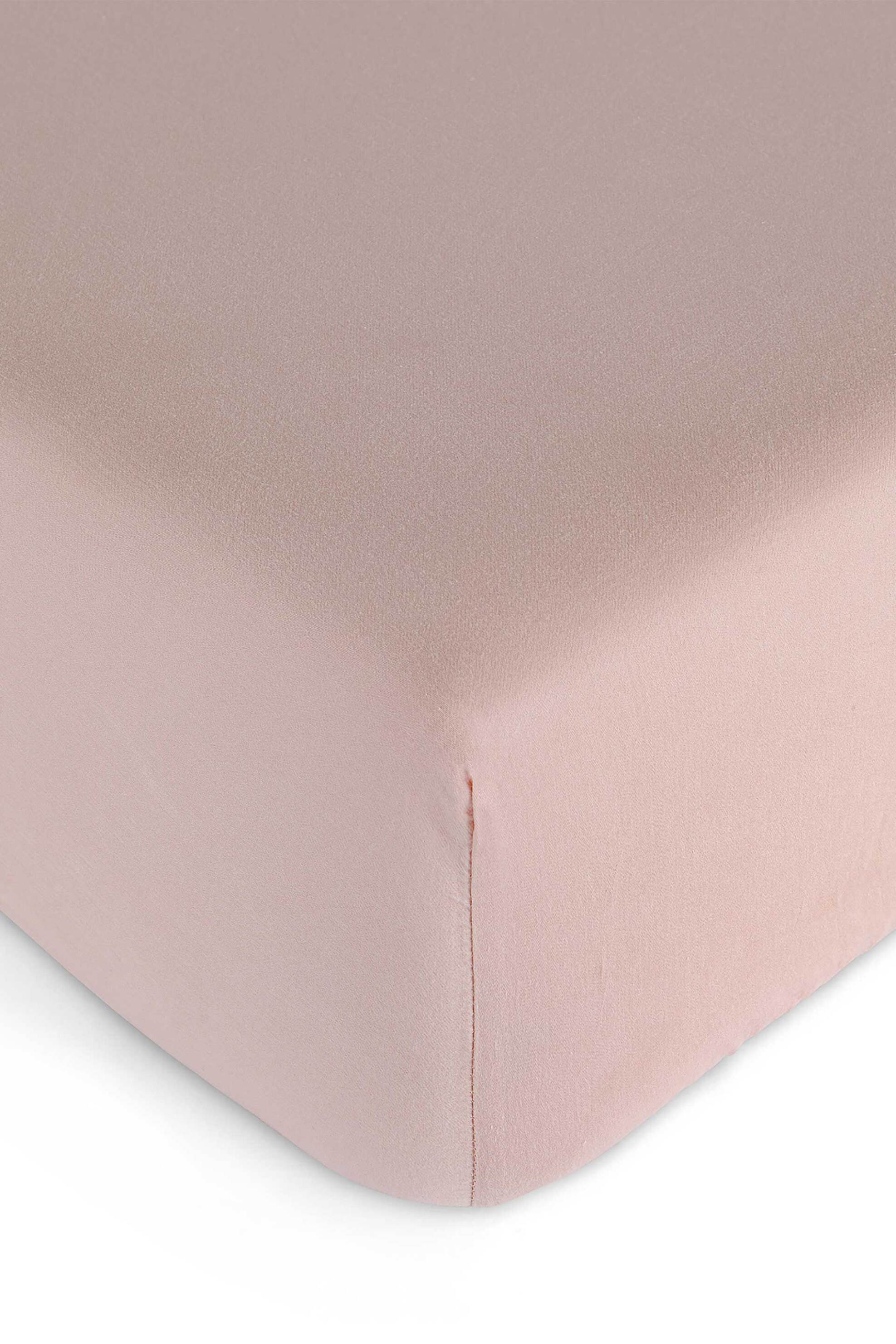 Coincasa σεντόνι διπλό βαμβακερό με λάστιχο μονόχρωμο 200 x 160 + 25 cm - 007242475 Σάπιο Μήλο