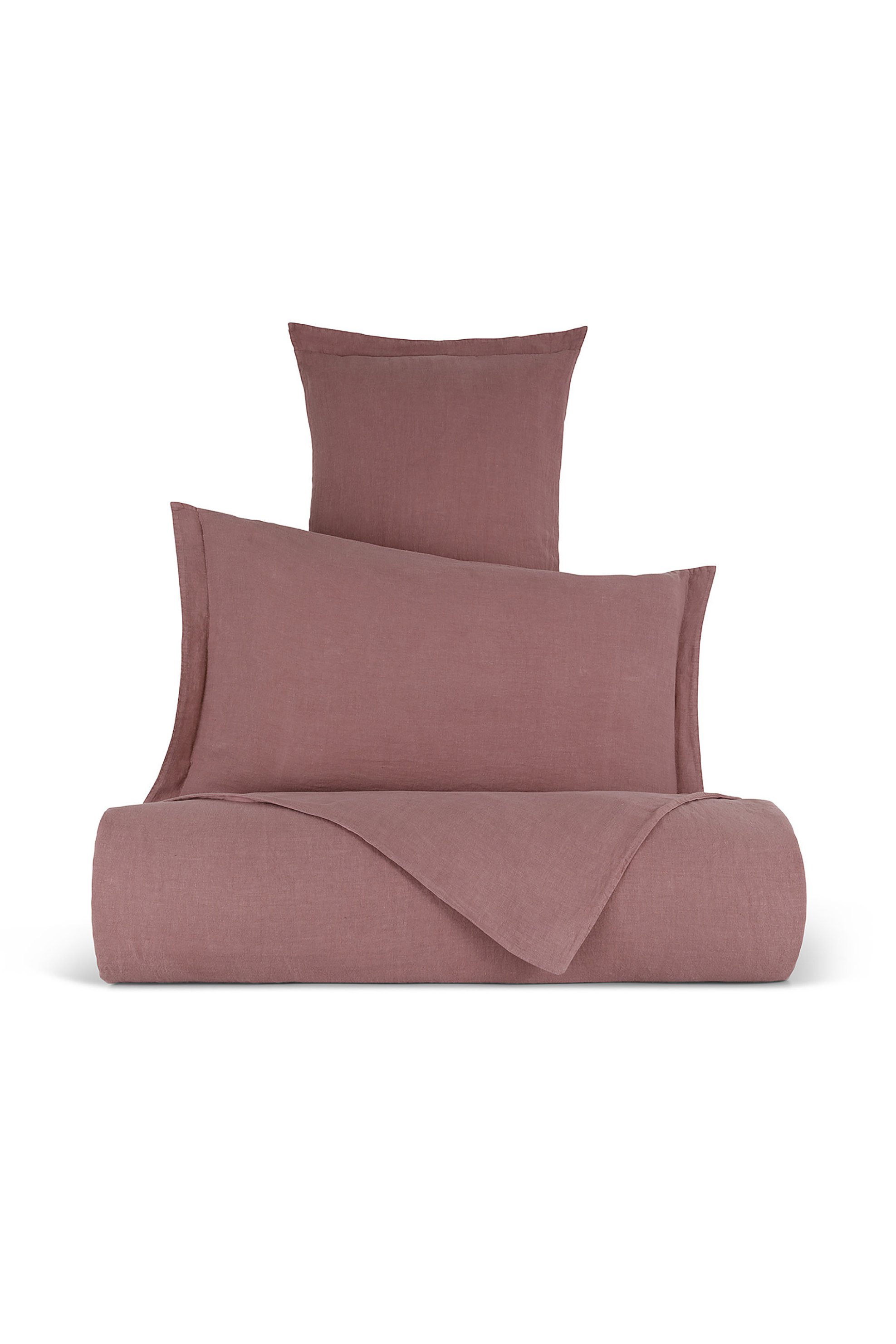 Coincasa σεντόνι υπέρδιπλο λινό μονόχρωμο "Zefiro" 240 x 280 cm - 007242477 Καφέ Ανοιχτό