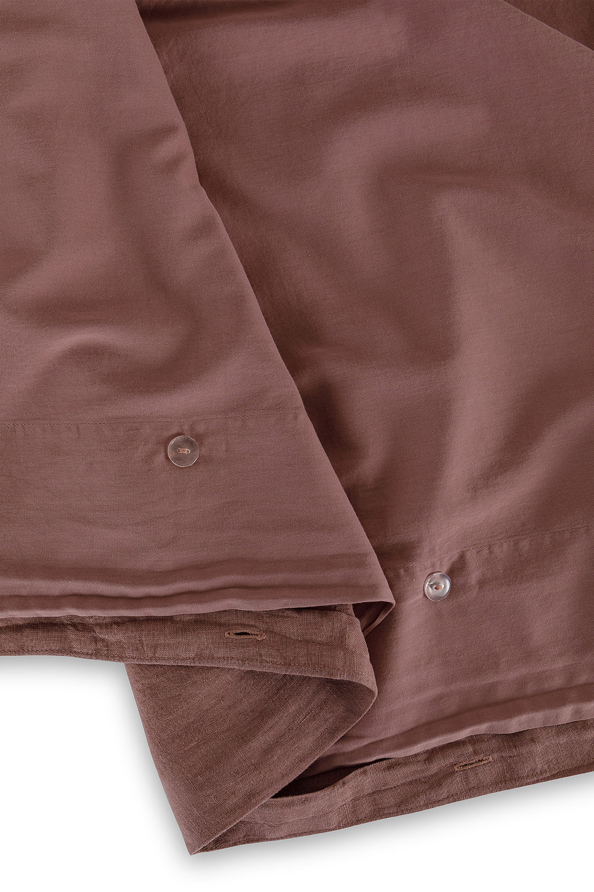 Coincasa παπλωματοθήκη υπέρδιπλη μονόχρωμη "Zefiro" 220 x 240 cm - 007242478 Καφέ Ανοιχτό φωτογραφία