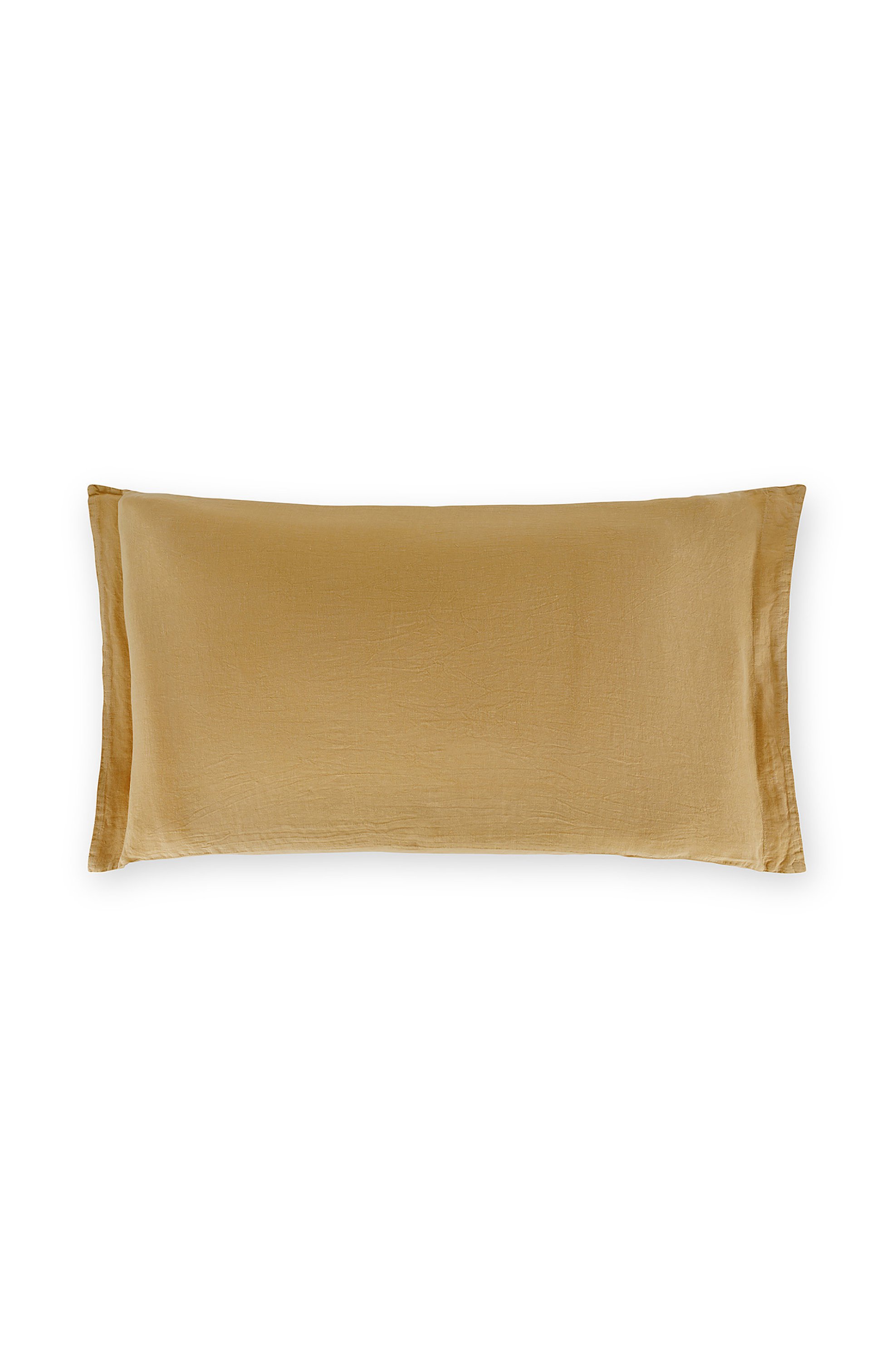 Coincasa μαξιλαροθήκη μονόχρωμη "Zefiro" 50 x 80 cm - 007242518 Κίτρινο