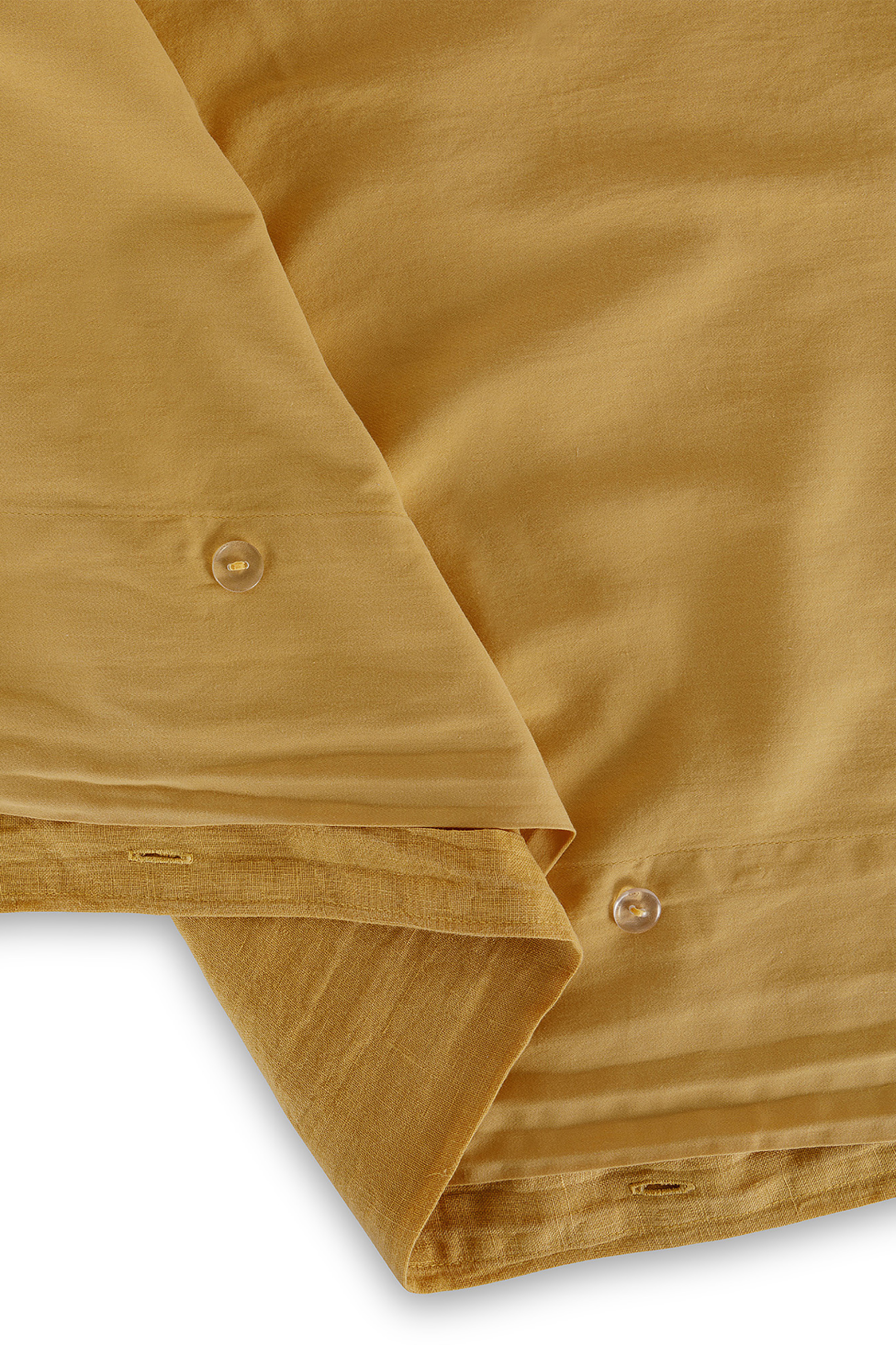 Coincasa παπλωματοθήκη υπέρδιπλη μονόχρωμη "Zefiro" 220 x 240 cm - 007242525 Μουσταρδί φωτογραφία