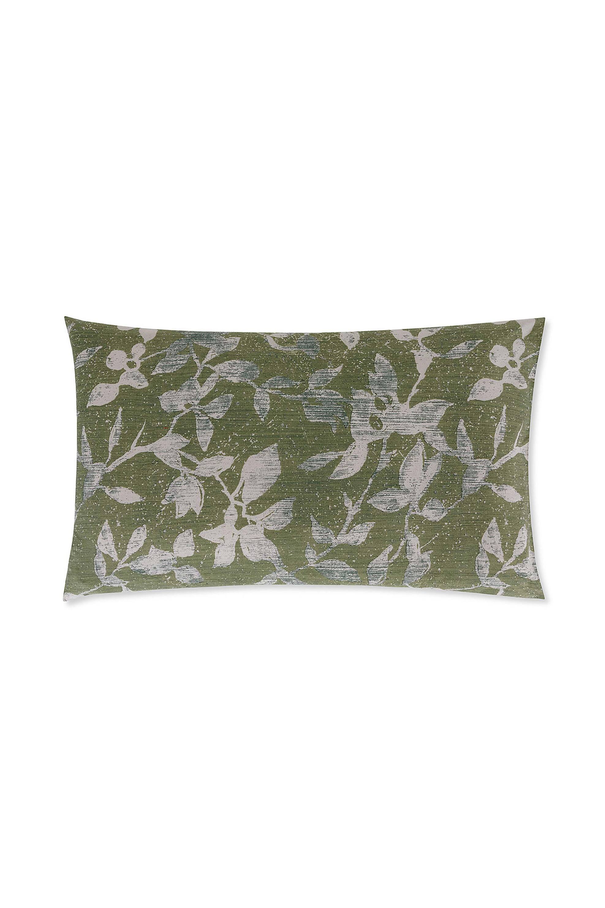 Coincasa μαξιλαροθήκη με μοτίβο foliage 50 x 80 cm - 007267828 Πράσινο