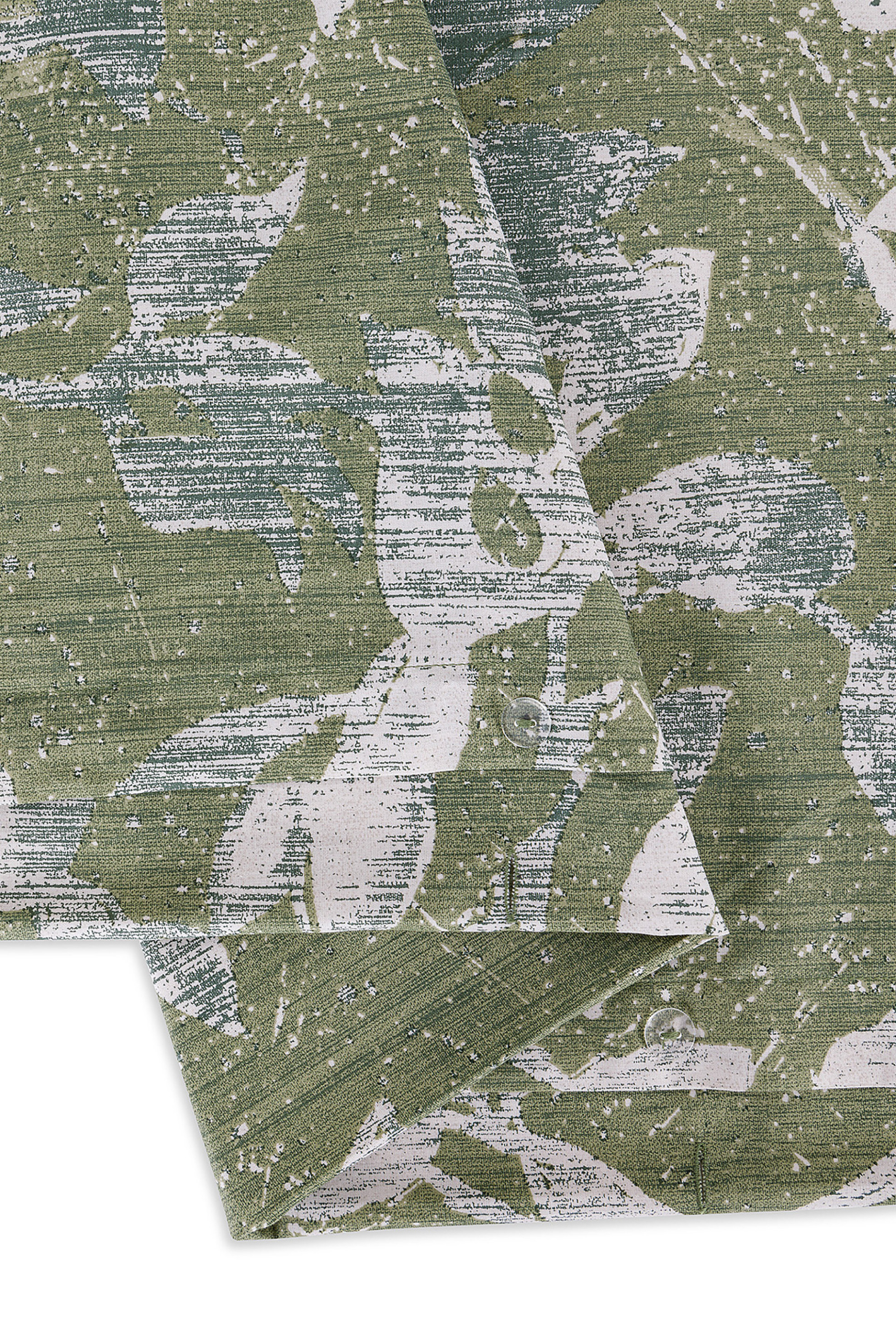 Coincasa παπλωματοθήκη υπέρδιπλη με all-over foliage μοτίβο 220 x 240 cm - 007267829 Πράσινο φωτογραφία