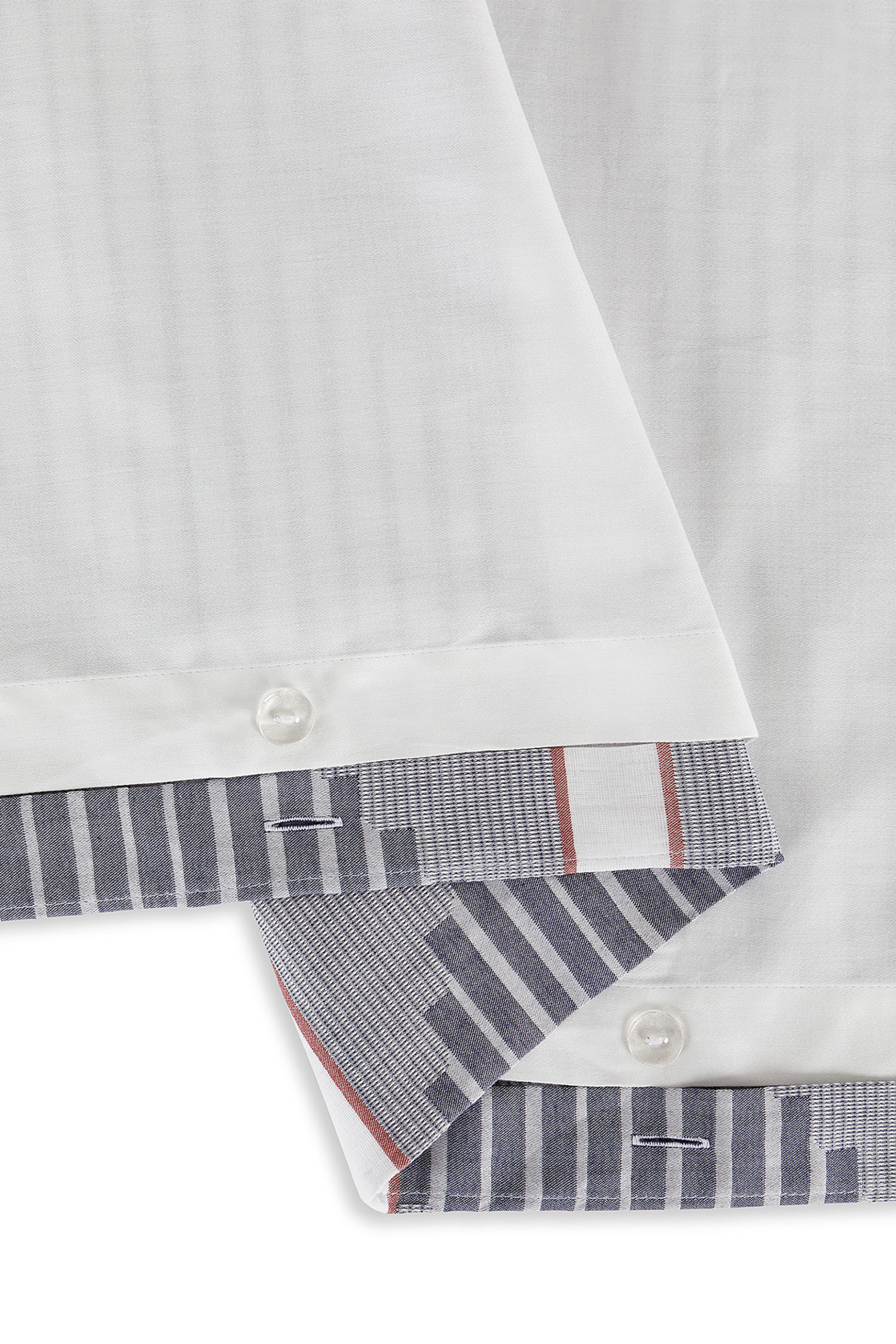 Coincasa παπλωματοθήκη υπέρδιπλη με γεωμετρικό μοτίβο 220 x 240 cm - 007268949 Γκρι φωτογραφία