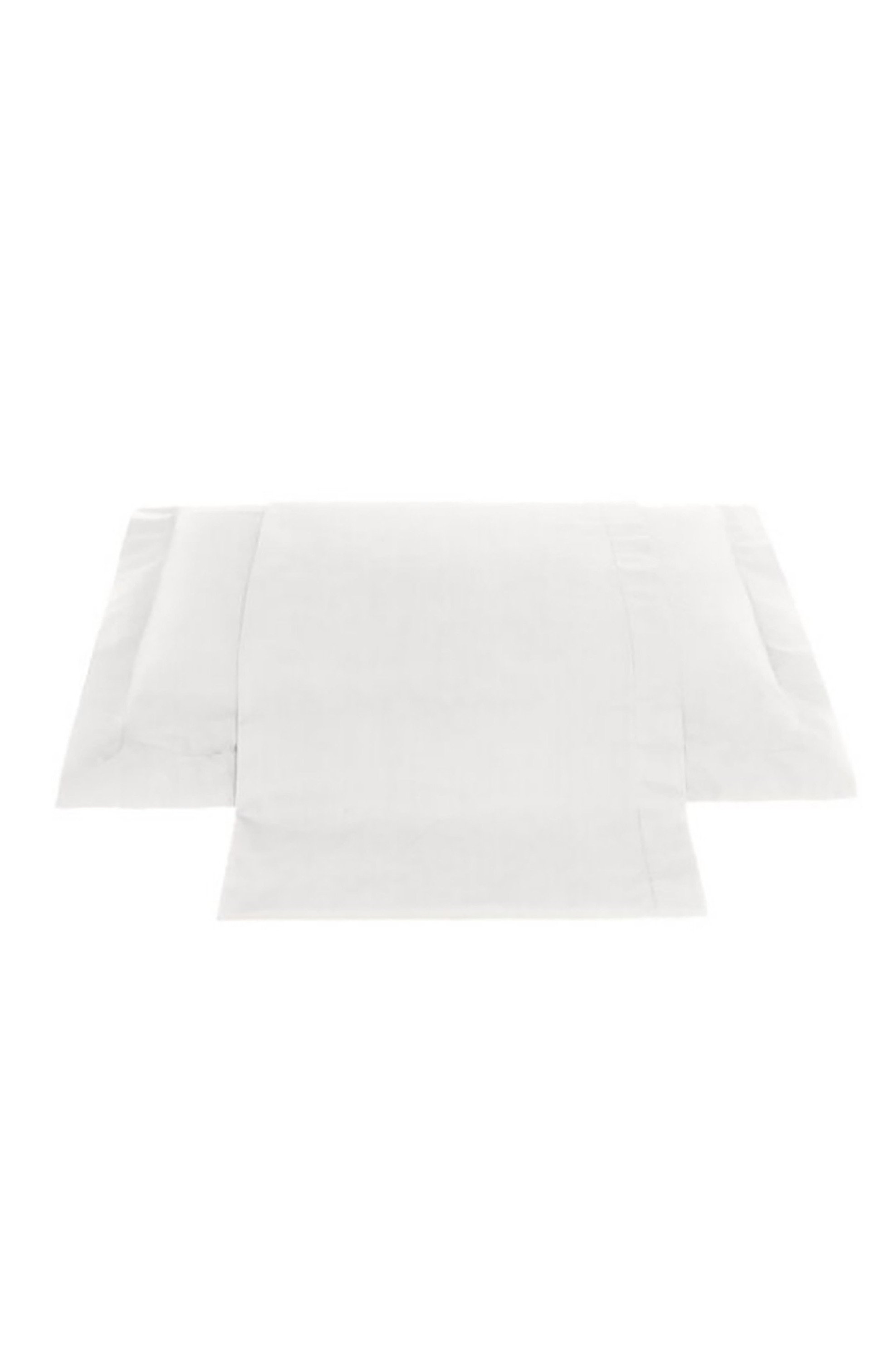 Coincasa σεντόνι king size μονόχρωμο βαμβακερό 240 x 280 cm - 007080638 Λευκό