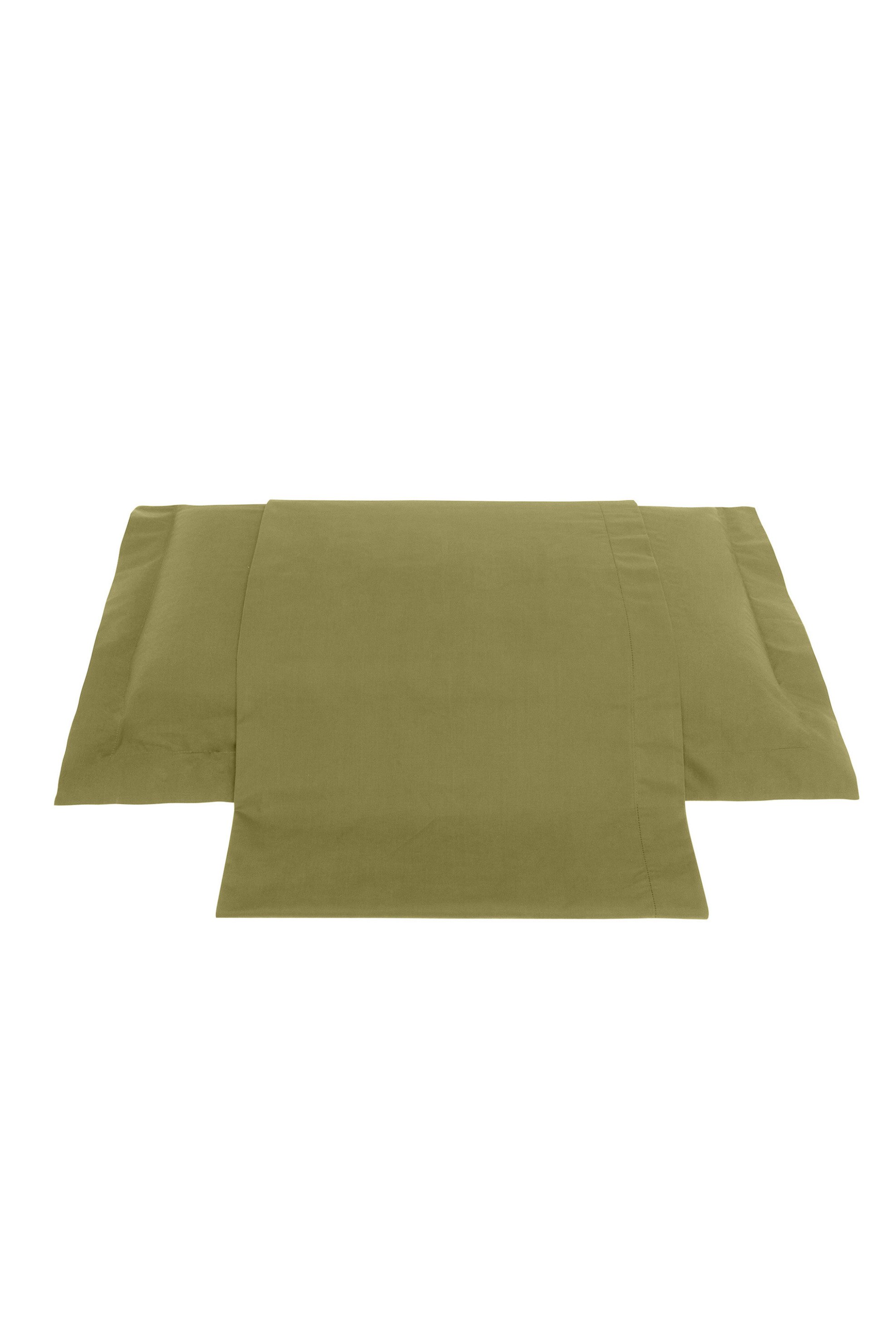 Coincasa σεντόνι υπέρδιπλο μονόχρωμο "Zefiro" 200 x 280 cm - 007080658 Λαδί