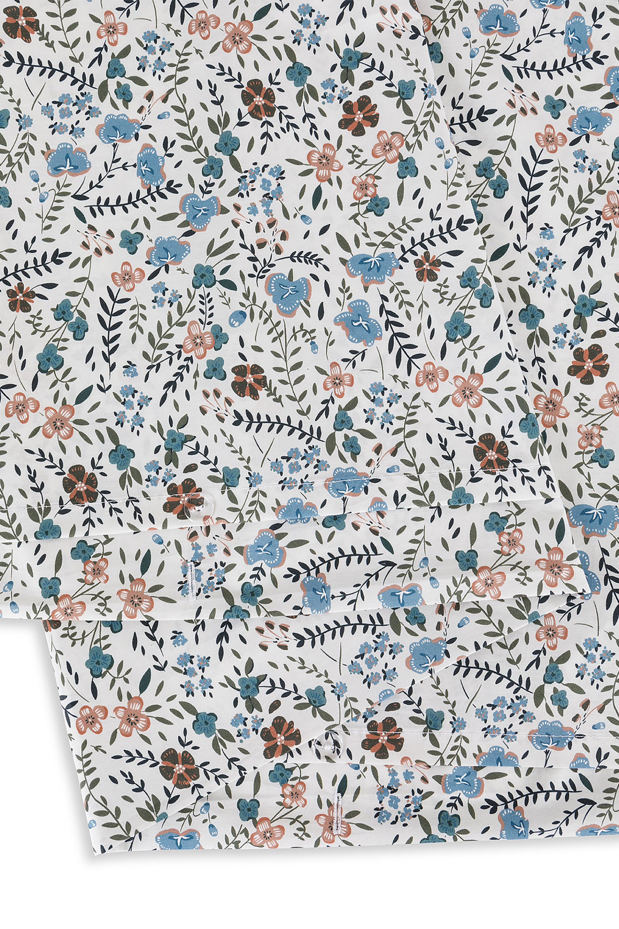 Coincasa παπλωματοθήκη υπέρδιπλη με all-over floral μοτίβο 220 x 240 cm - 007269978 Λευκό φωτογραφία