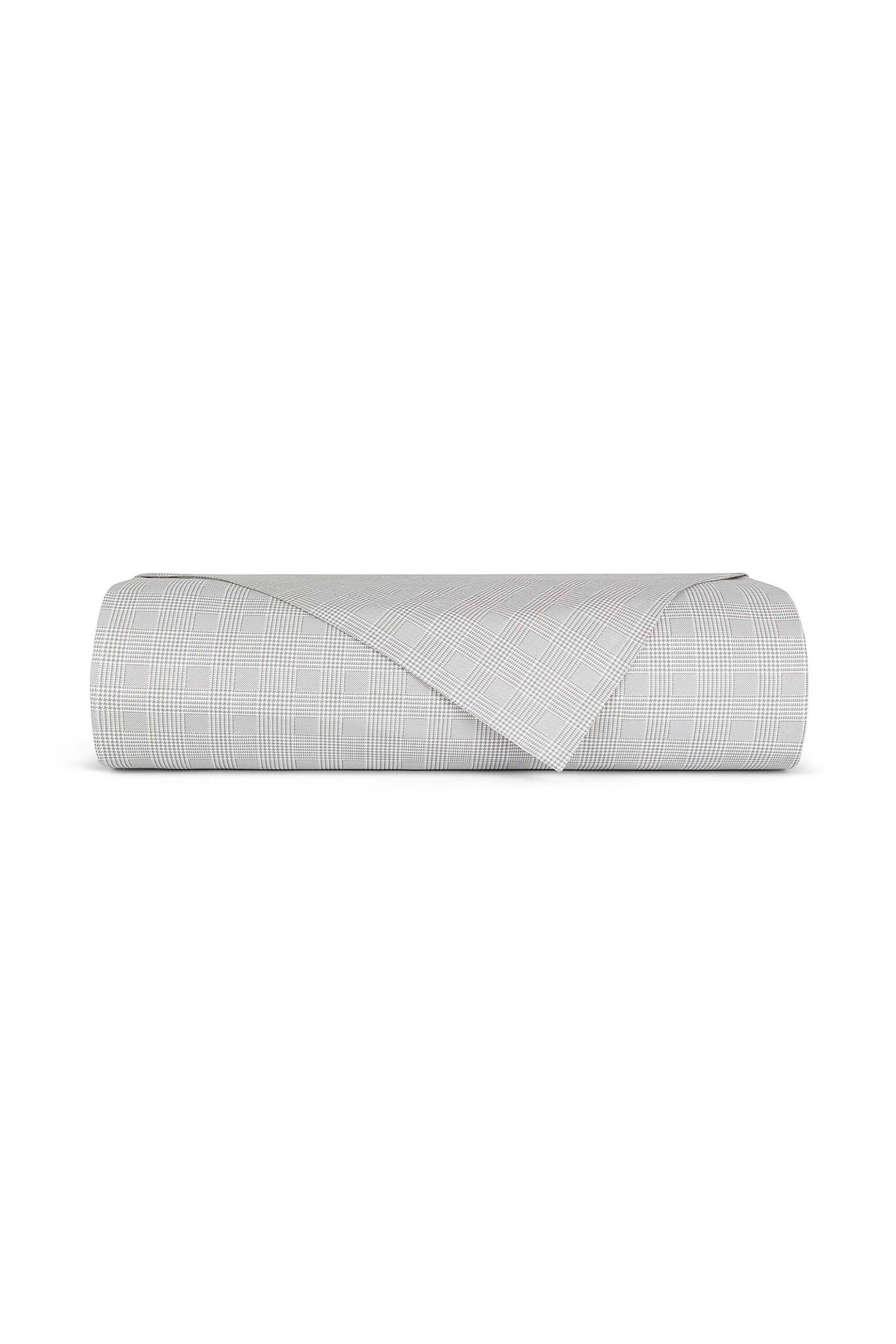 Coincasa παπλωματοθήκη υπέρδιπλη με pied de poule μοτίβο 220 x 240 cm - 007269969 Γκρι φωτογραφία