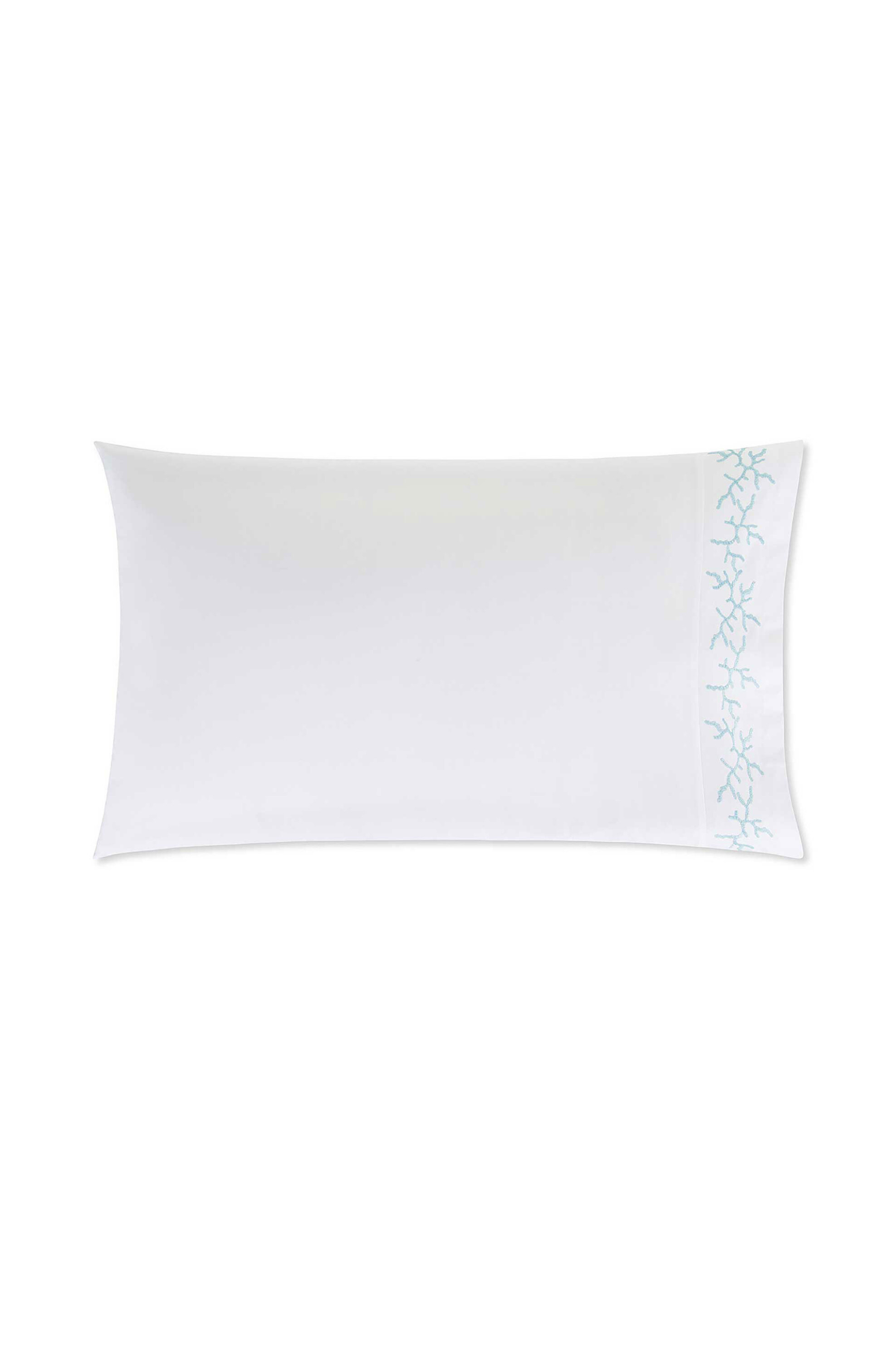 Home > ΥΠΝΟΔΩΜΑΤΙΟ > Μαξιλαροθήκες Coincasa μαξιλαροθήκη βαμβακερή μονόχρωμη με κεντημένο contrast σχέδιο 80 x 50 cm - 007357935 Λευκό