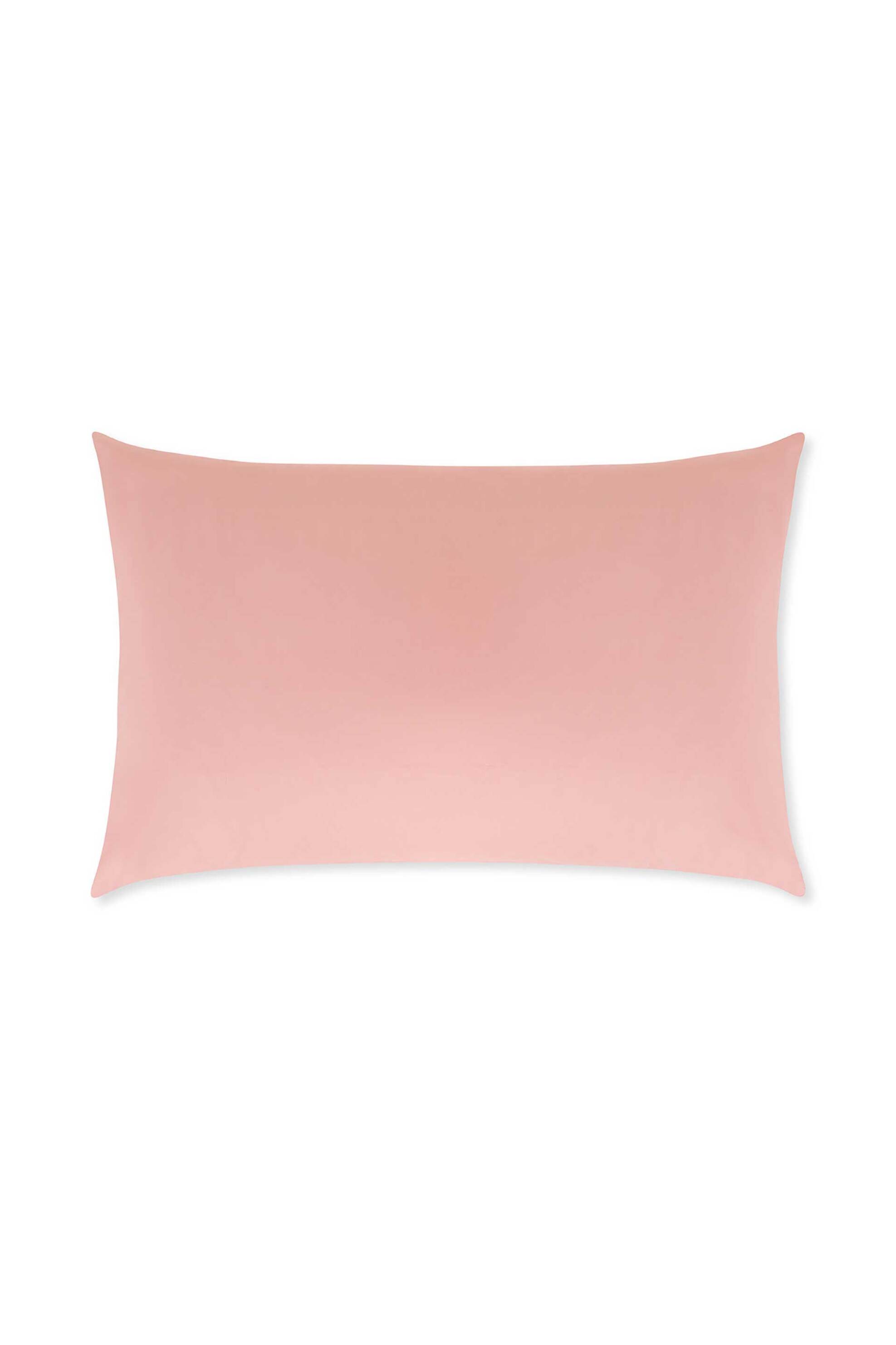 Coincasa μαξιλαροθήκη βαμβακερή μονόχρωμη 80 x 50 cm - 007364756 Ροζ