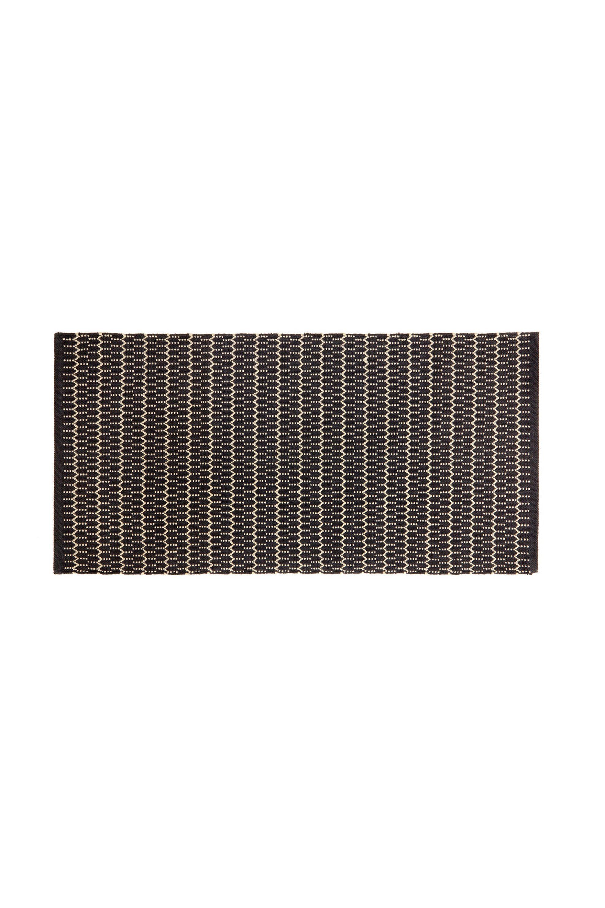 Σουπλά jacquard wave 200 x 60 cm Coincasa - 000494968 Μαύρο
