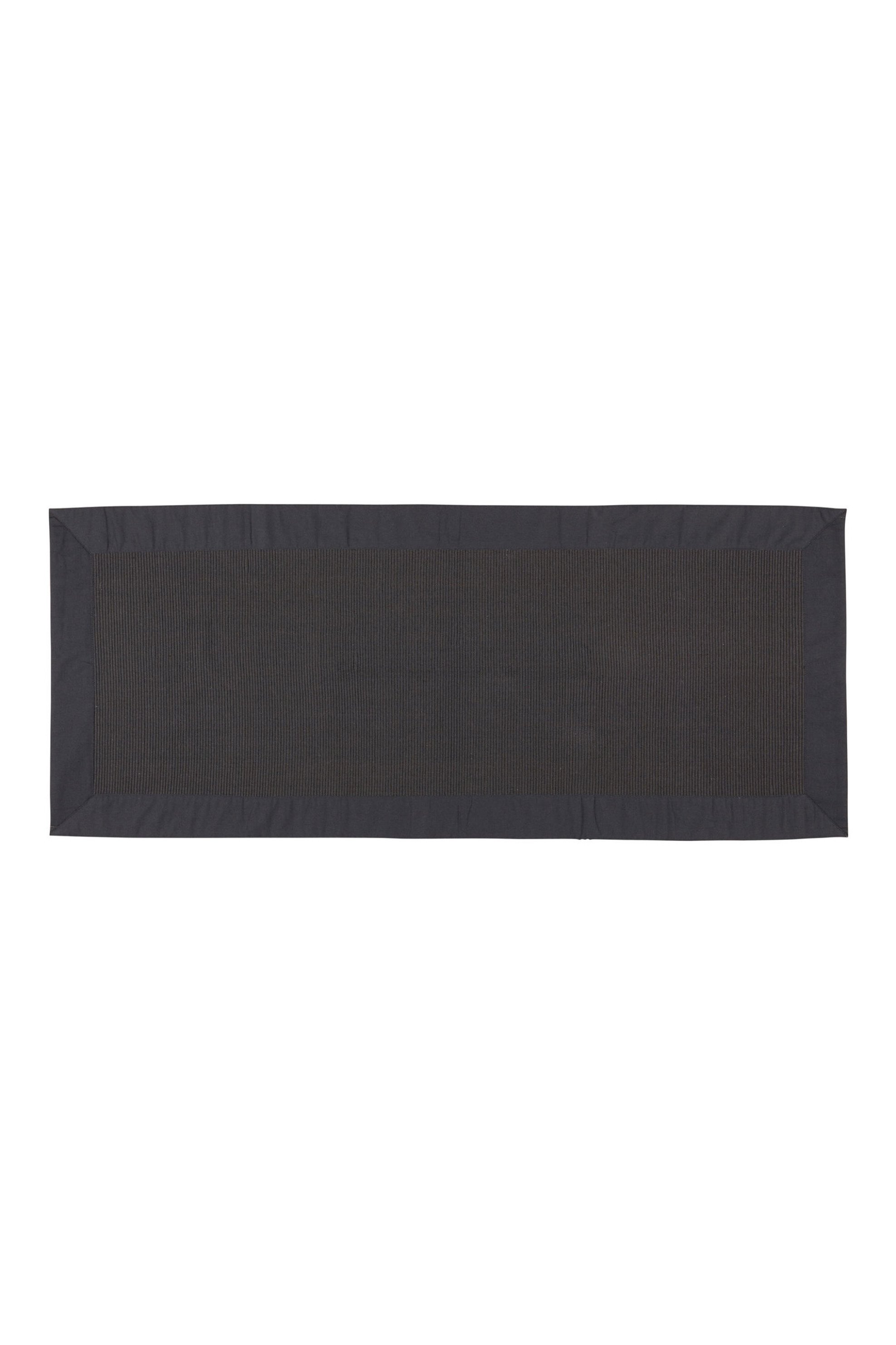 Σουπλά Zefiro μαύρο με ribbed σχέδιο 120 x 50 cm Coincasa - 000495942 Μαύρο