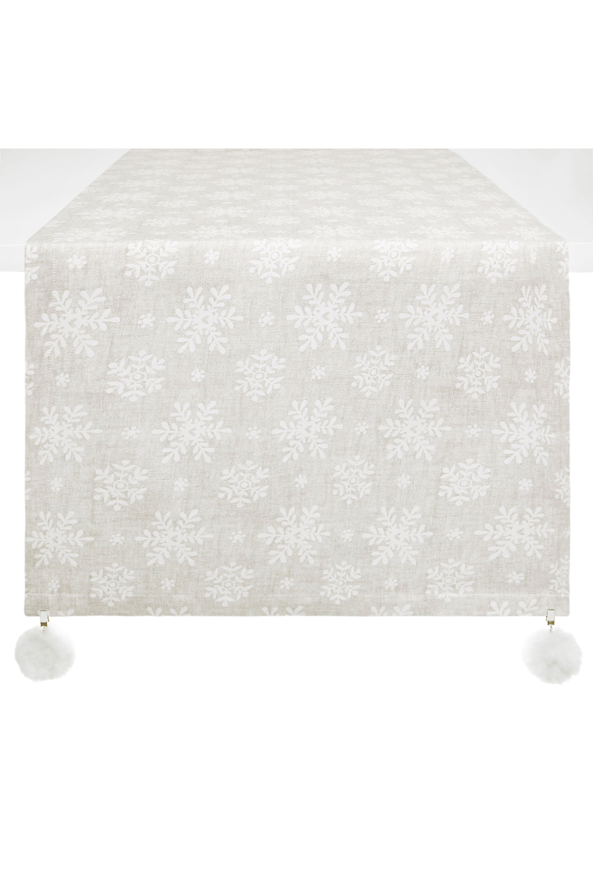 COINCASA Coincasa σετ 2 διακοσμητικά μανταλάκια κουζίνας με πον-πον 8 cm - 006666199 Κίτρινο