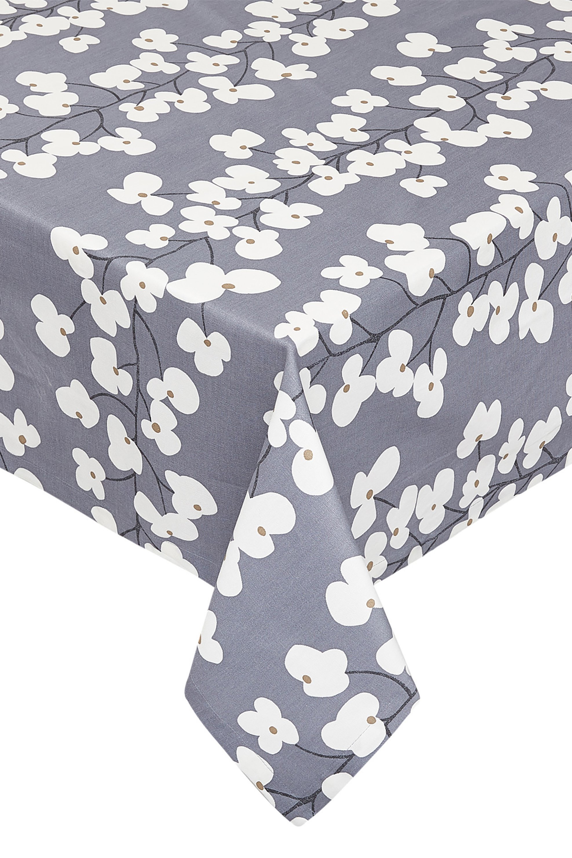 COINCASA Coincasa τραπεζομάντηλο με floral print 160 x 350 cm - 006718067 Μπλε