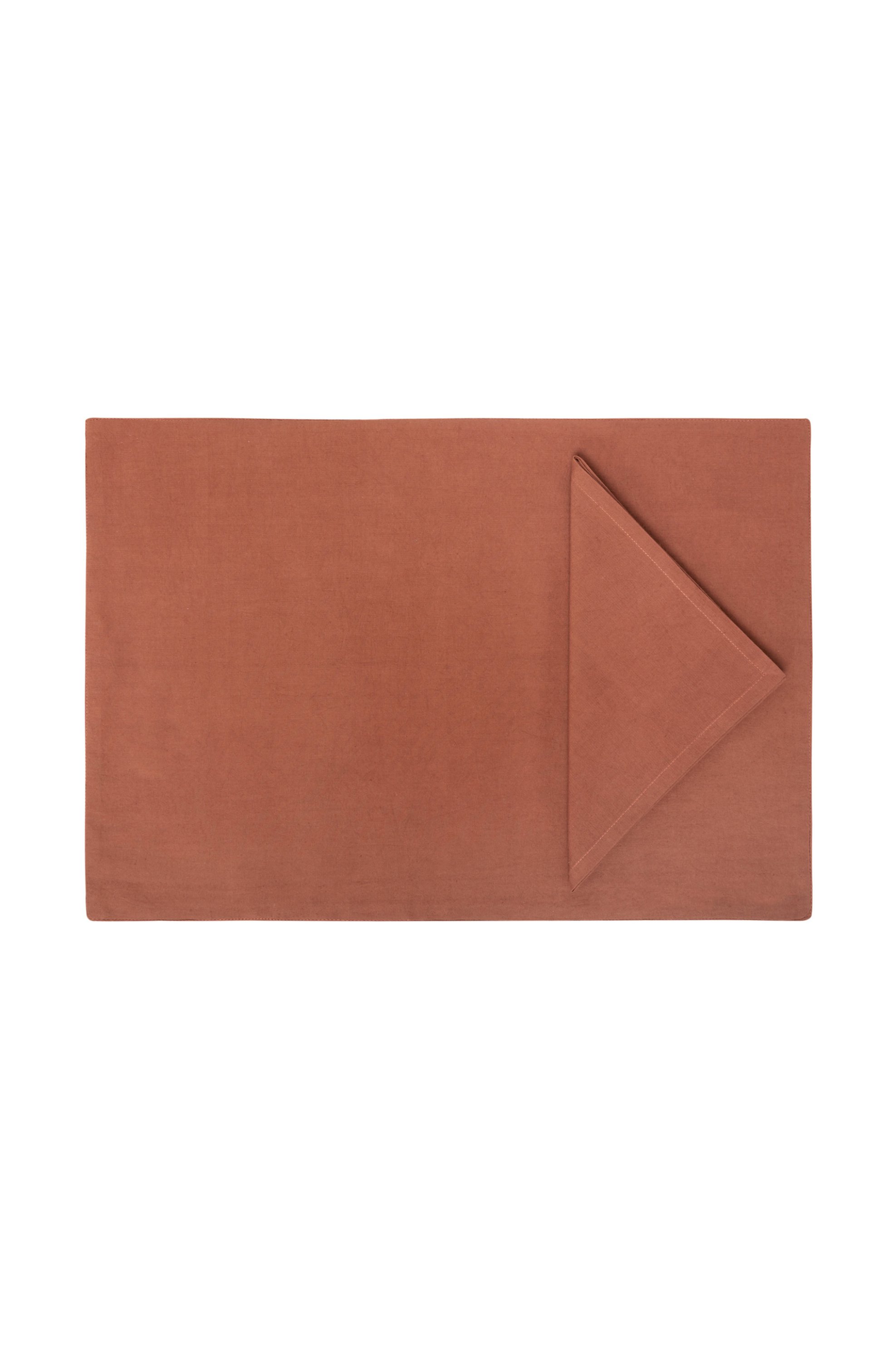 Coincasa σετ πρωινού 50 x 35 cm - 007069816 Κεραμιδί