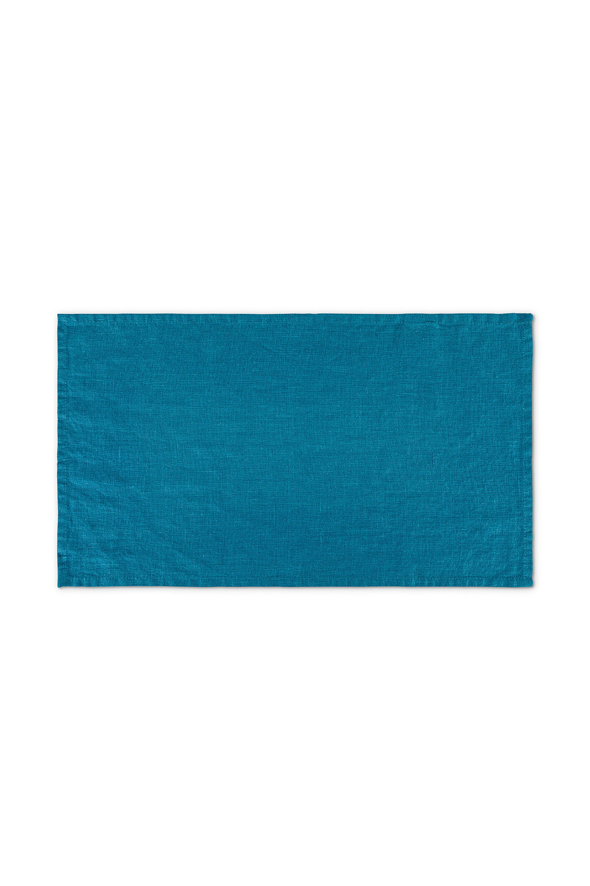 Coincasa σουπλά λινό μονόχρωμο "Linen Joy" 30 x 50 cm - 007219338 Πετρόλ