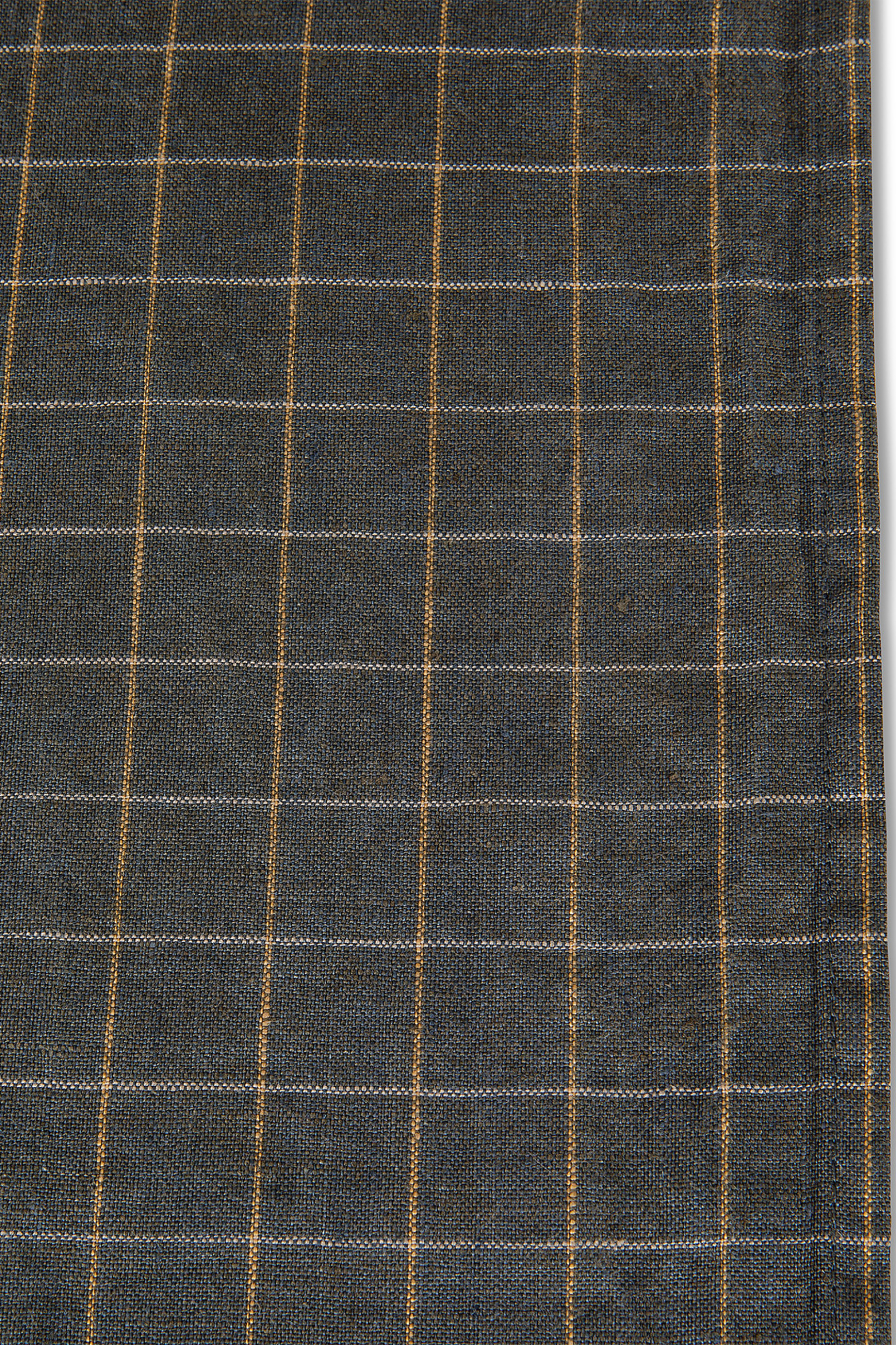 Coincasa ράνερ λινό με καρό σχέδιο 45 x 140 cm - 007254041 Ανθρακί φωτογραφία