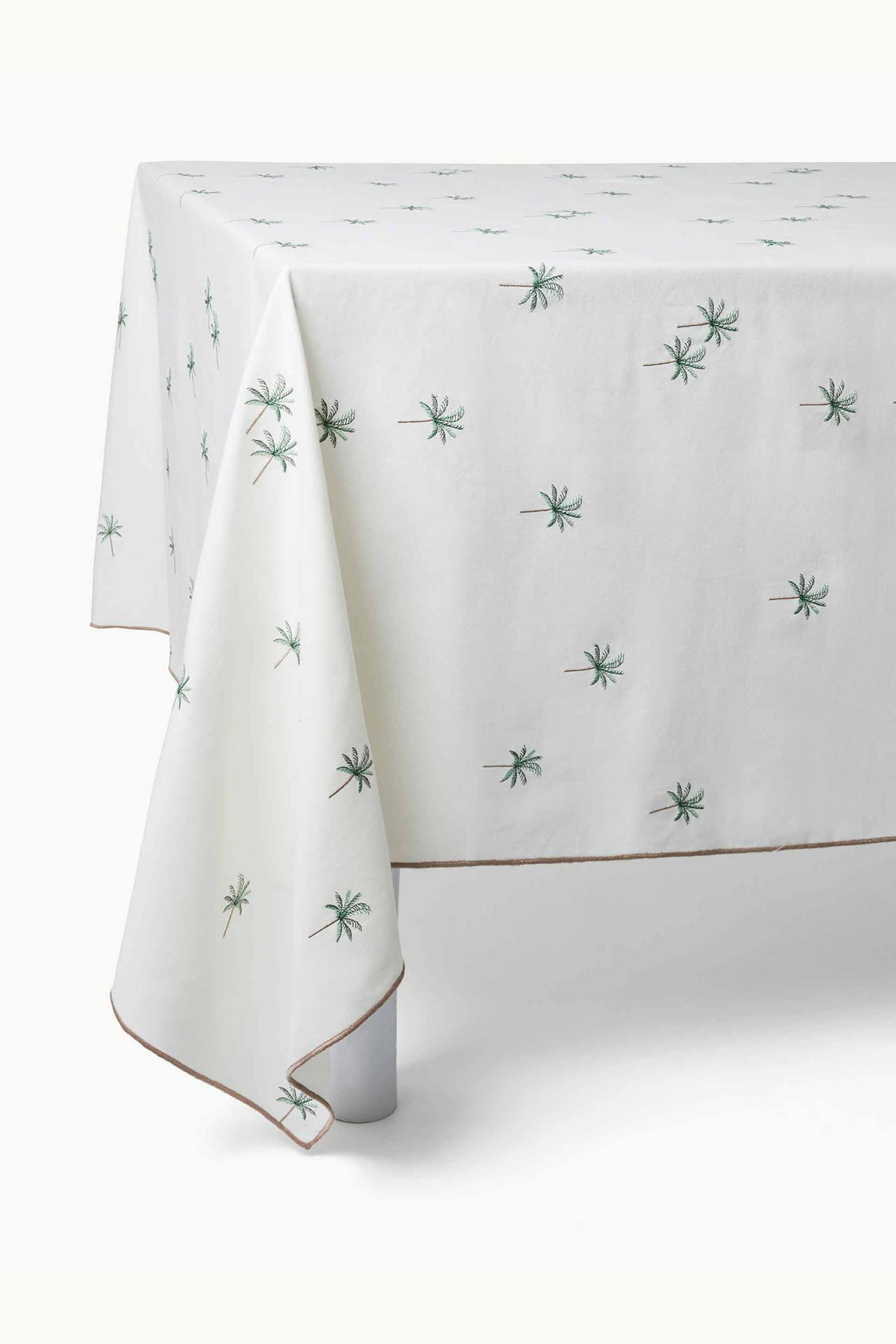 Coincasa τραπεζομάντηλο με all-over print 250 x 140 cm - 007475169 Λευκό