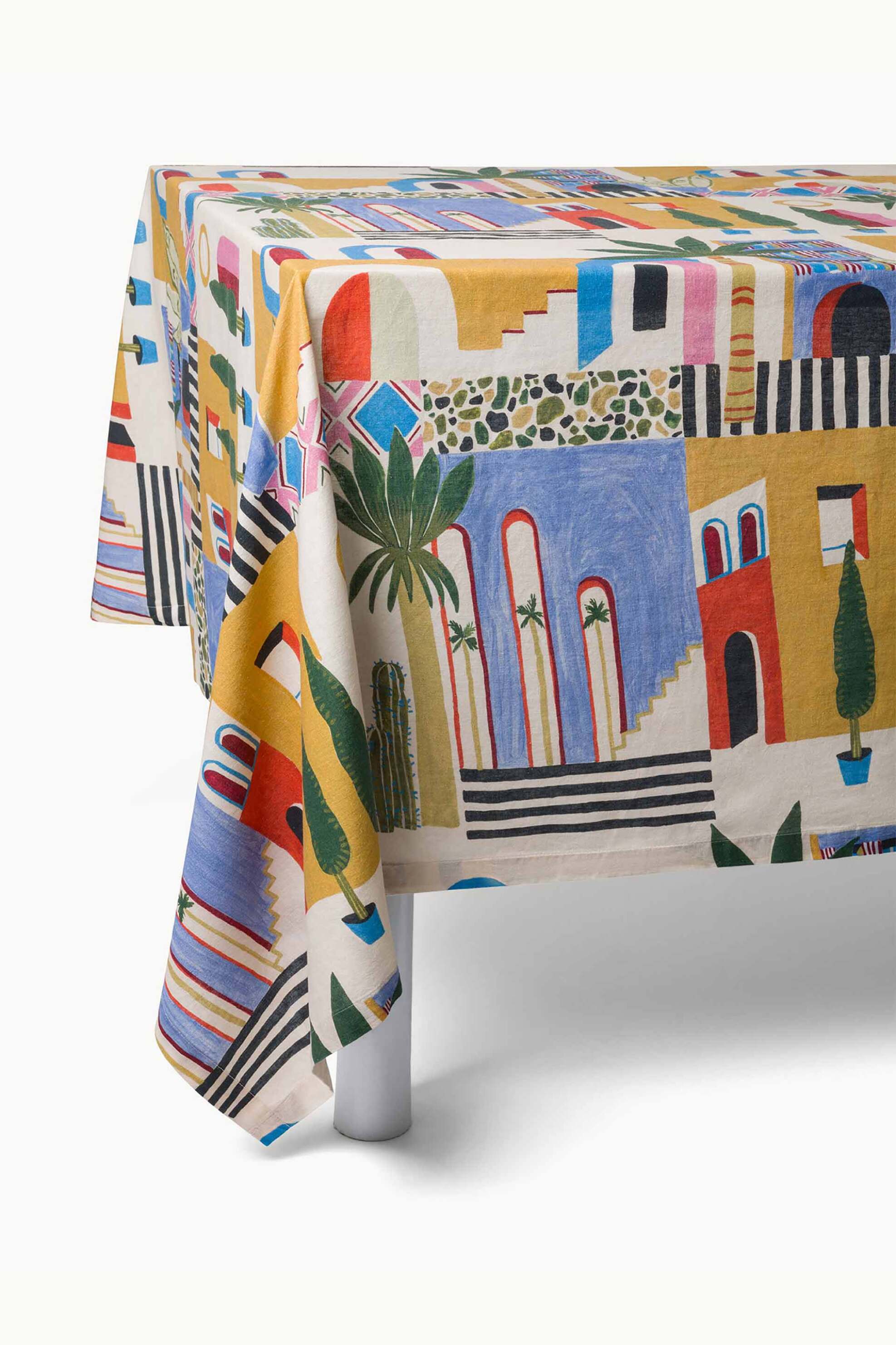 Coincasa τραπεζομάντηλο με all-over print 250 x 140 cm - 007469545 Πολύχρωμο