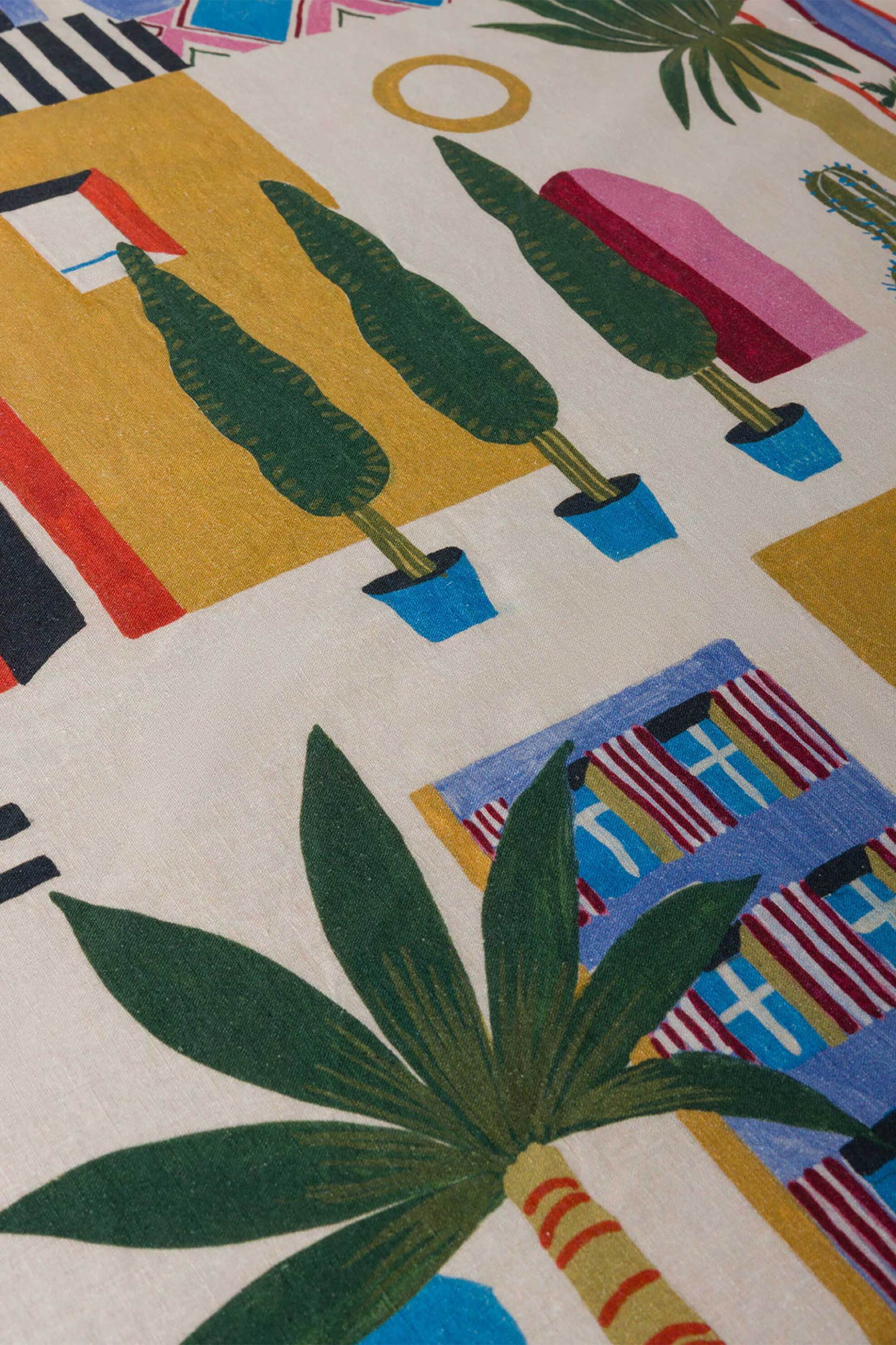 Coincasa Τραπεζομάντηλο με All-Over Print 250 X 140 CM - 007469545 Πολύχρωμο