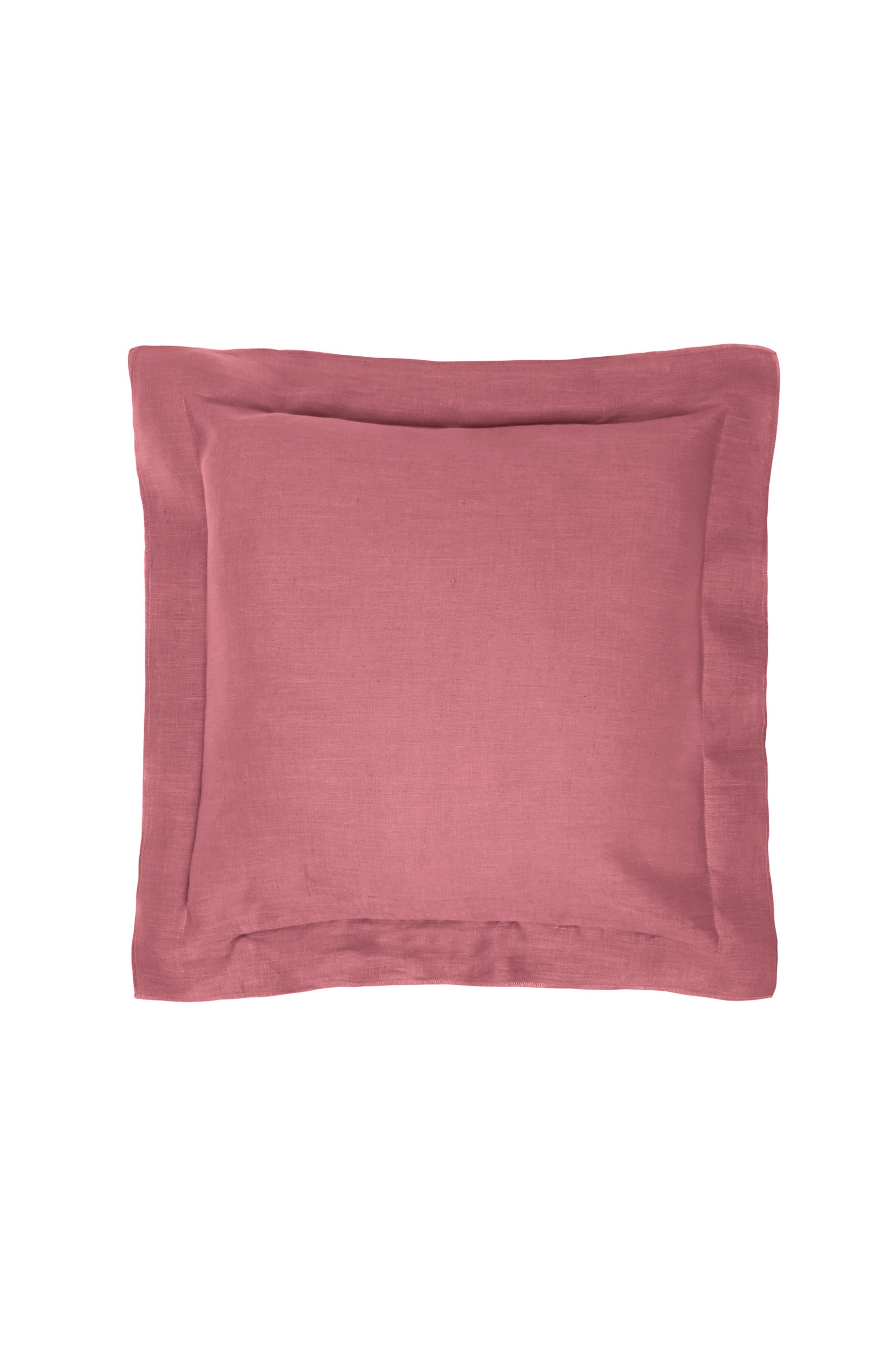 COINCASA Coincasa διακοσμητικό λινό μαξιλάρι μονόχρωμο 35 x 55 cm - 007280023 Μπορντό