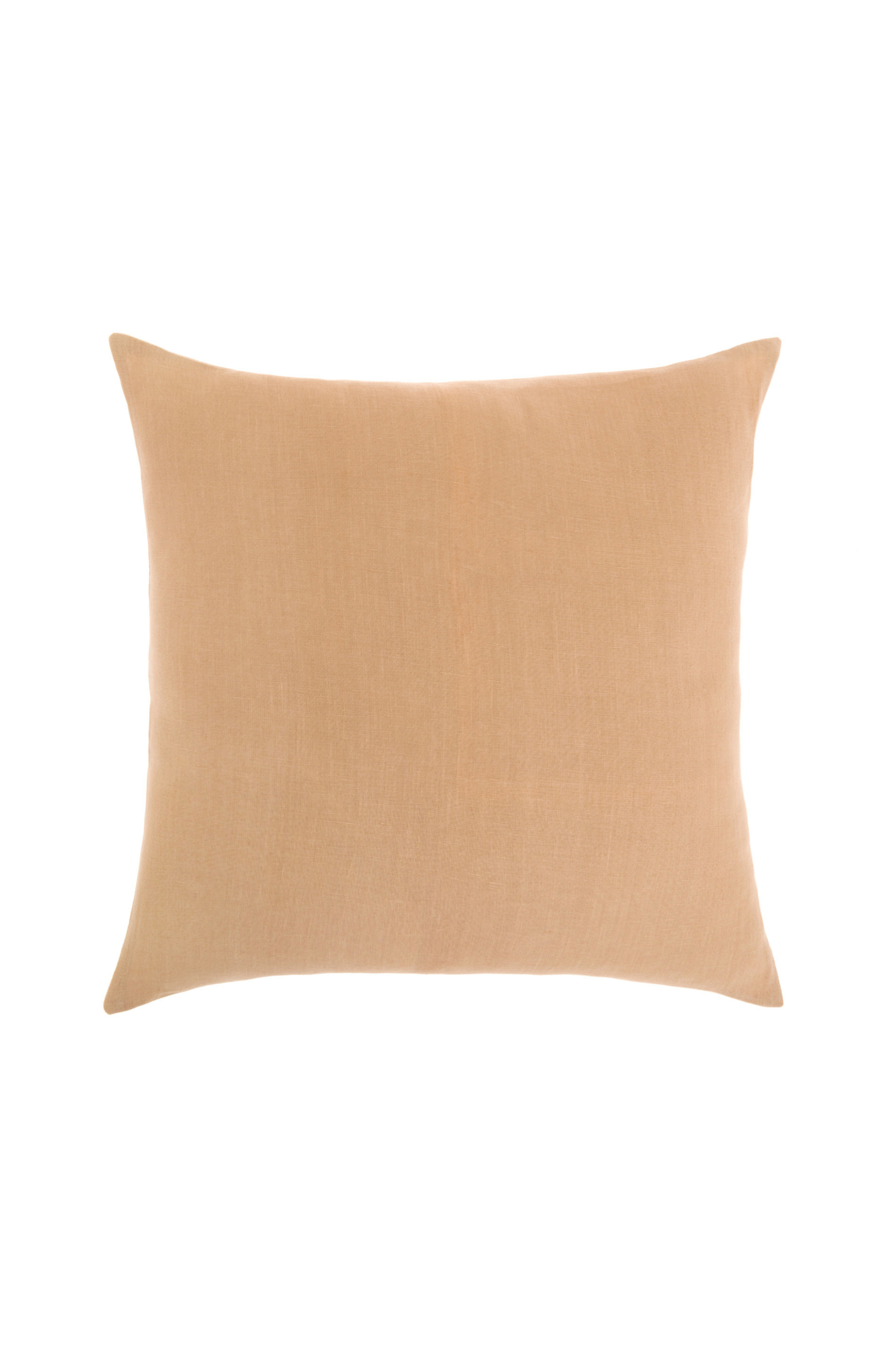 Coincasa λινό κάλυμμα μαξιλαριού με κουμπιά 45 x 45 cm - 007082483 Σομόν